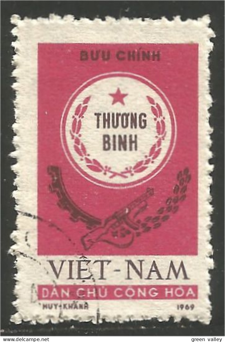 930 Vietnam Veteran Anciens Combattants Armoiries Coat Of Arms (VIE-303) - Timbres