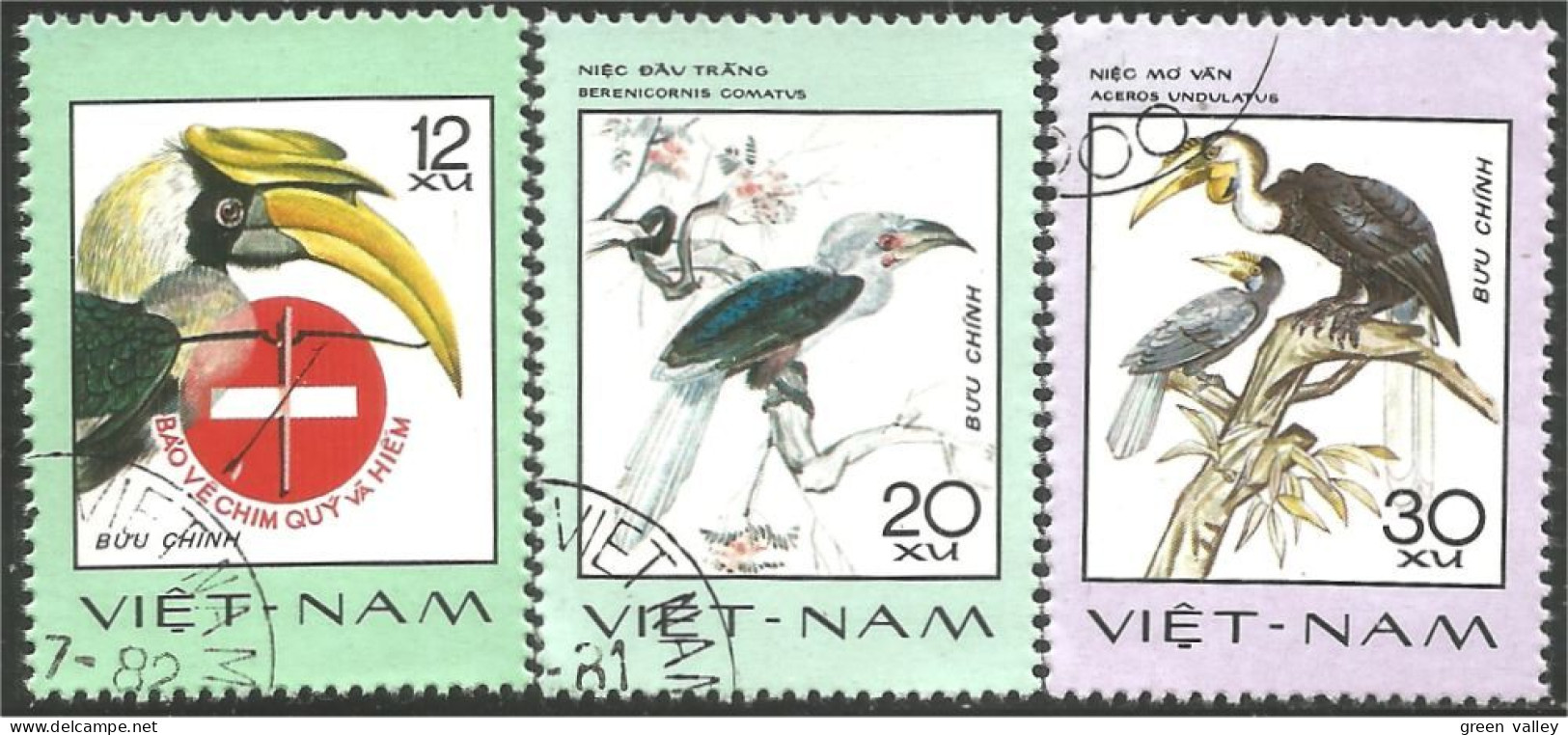 930 Vietnam Oiseaux Exotiques Exotic Birds (VIE-160) - Papageien