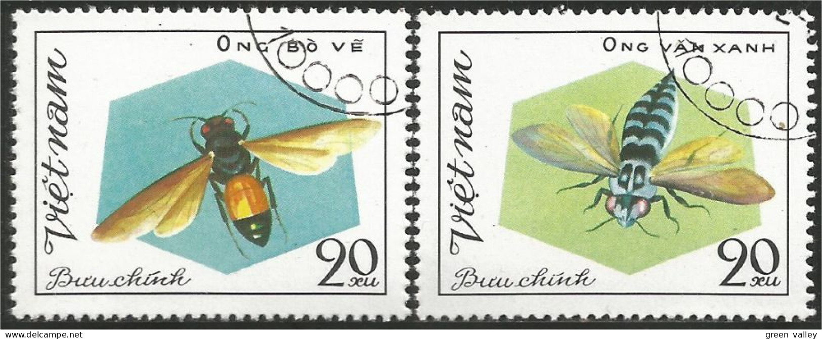 930 Vietnam Insectes Insekt Insects Abeille Bee Biene (VIE-125) - Abeilles