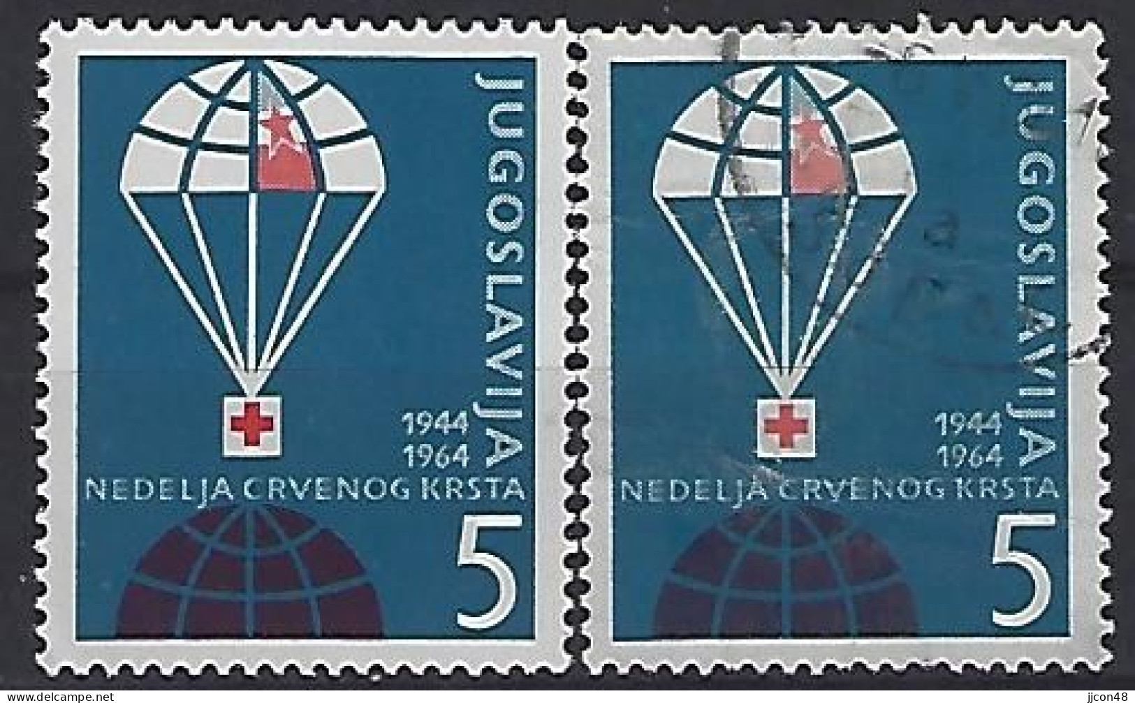 Jugoslavia 1964  Zwangszuschlagsmarken (**)+(o) Mi.30 - Beneficiencia (Sellos De)