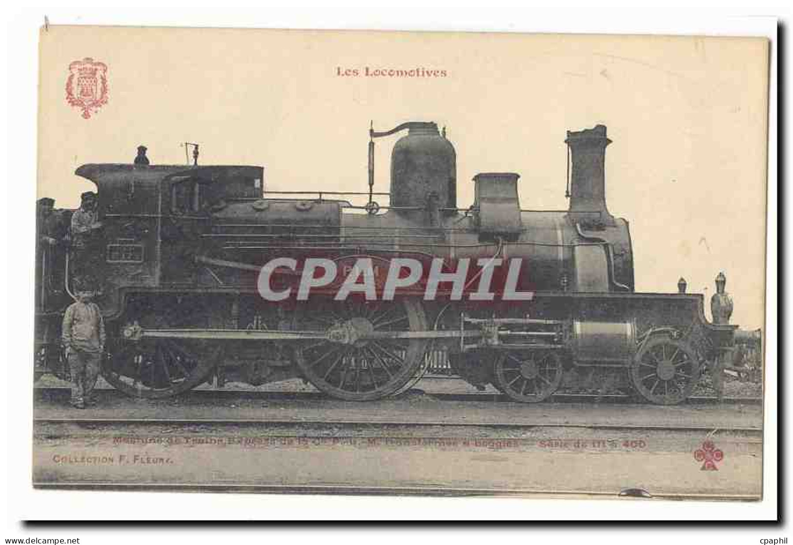 Les Locomotives CPA Machine De Train Express De La CPLM Serie De 111 A 400 (train) TOP - Matériel