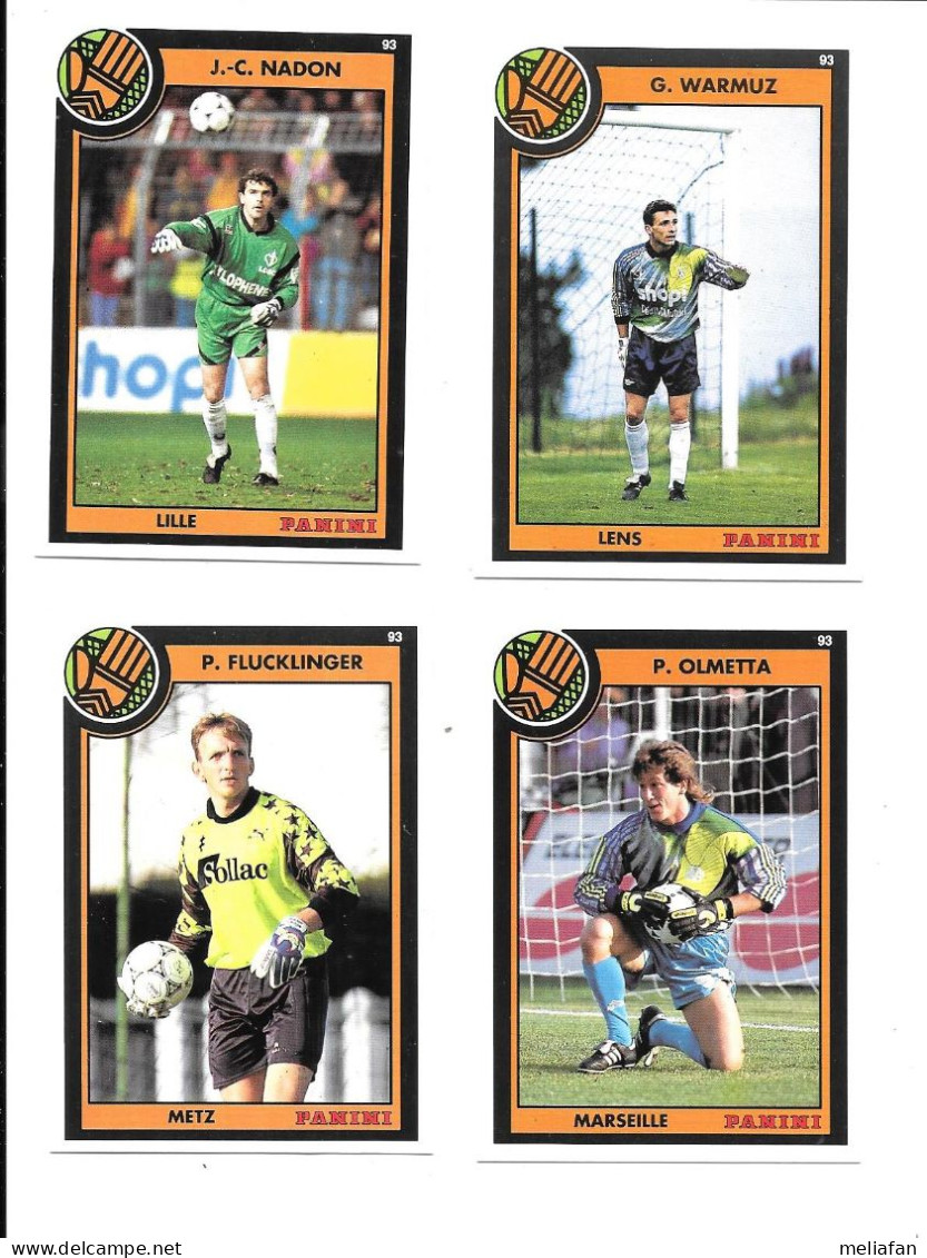 DL01 - CARTES PANINI SAISON 1992 - 1993 - AUTRES CARTES DISPONIBLES - Trading-Karten