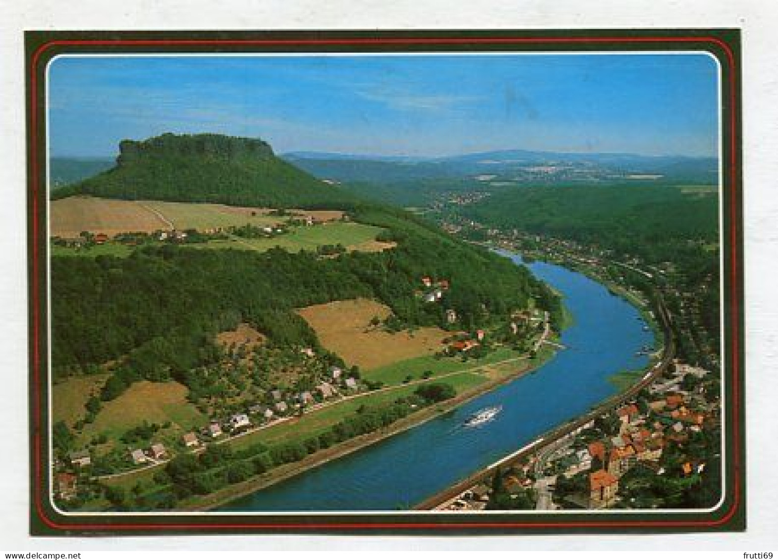 AK 211652 GERMANY - Blick Von Der Festung Königstein Auf Lilienstein - Koenigstein (Saechs. Schw.)