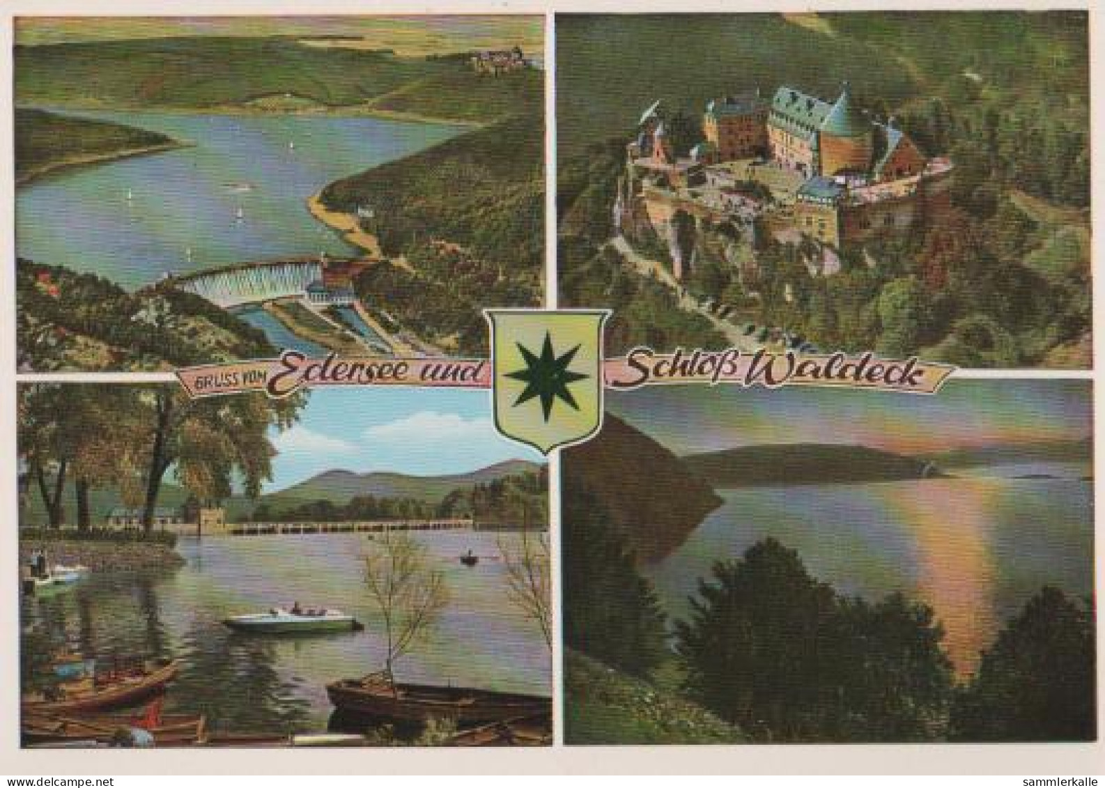 20560 - Edersee Und Schloss Waldeck - Ca. 1965 - Waldeck