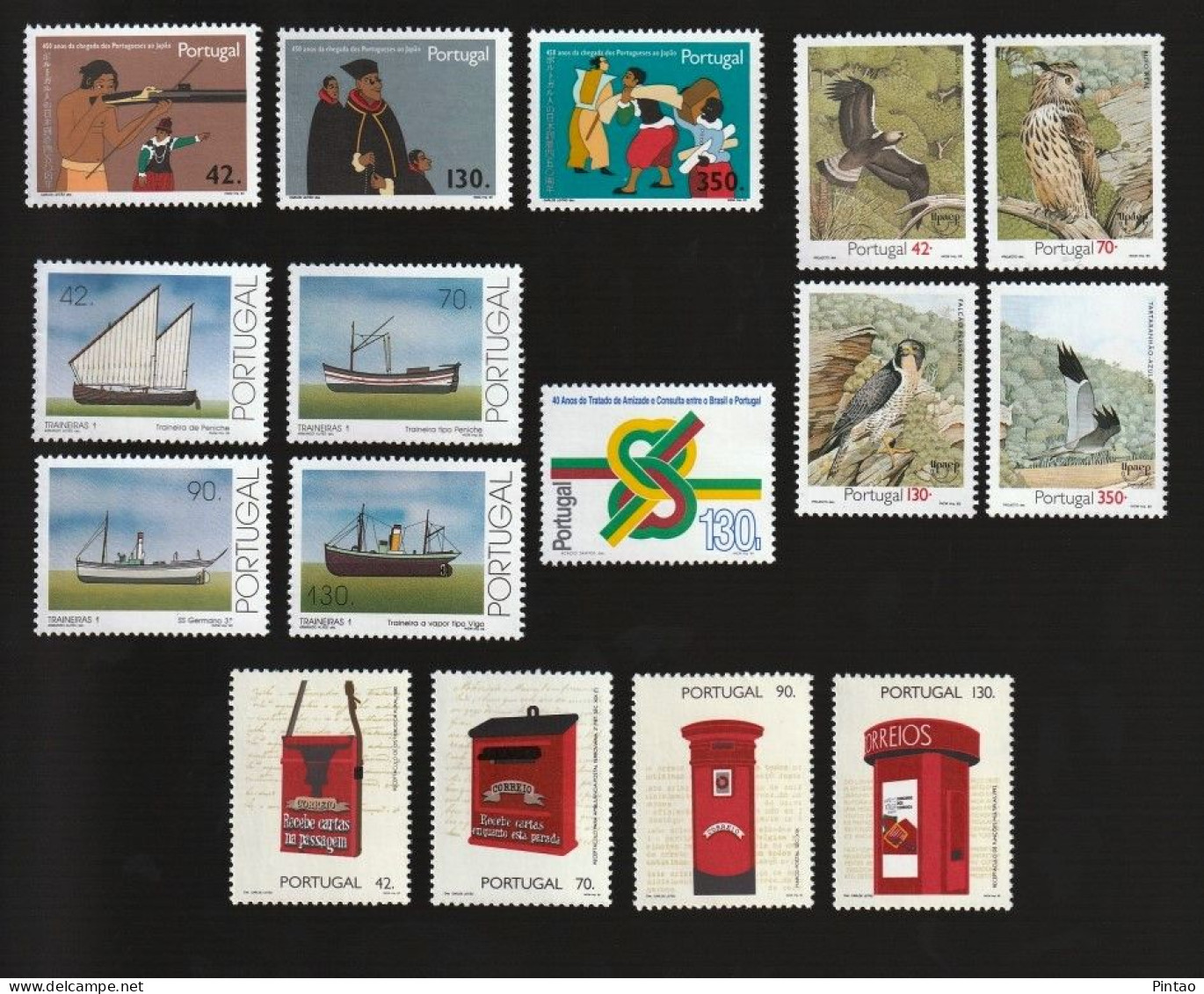 PTS14781- PORTUGAL 1993 ANO COMPLETO (SELOS)- MNH_ 42 Selos - 15 Séries - Full Years