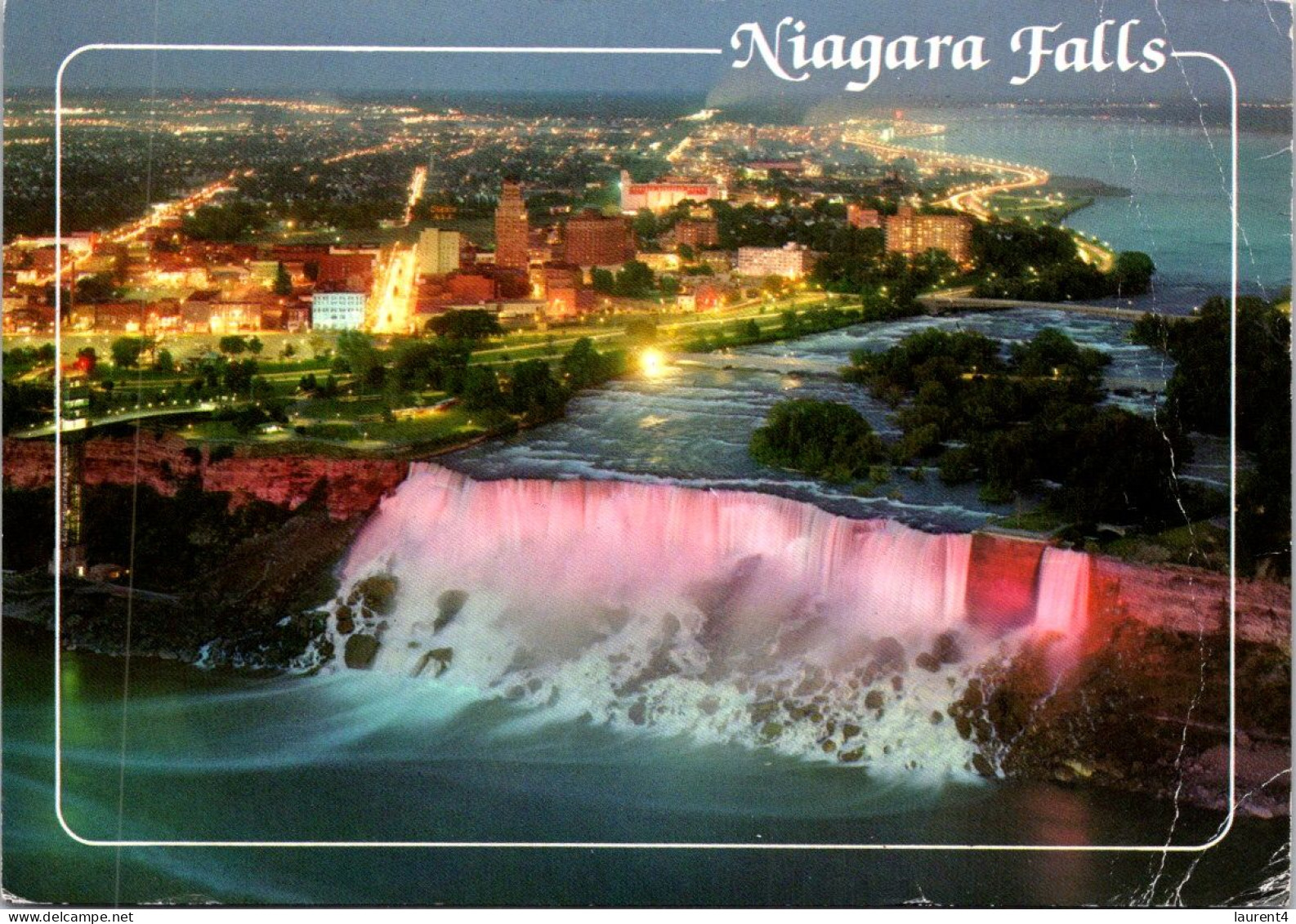 4-4-2024 (1 Z 20 USA/ Canada Border - Niagara Fall (but Posted From France In 1998) - Chutes Du Niagara