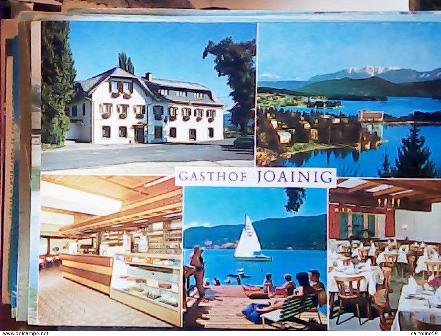 AUSTRIA  Poertschach Woerthersee Gasthof Pension Joainig Poertschach Woerthersee N1980 JV6006 - Pörtschach