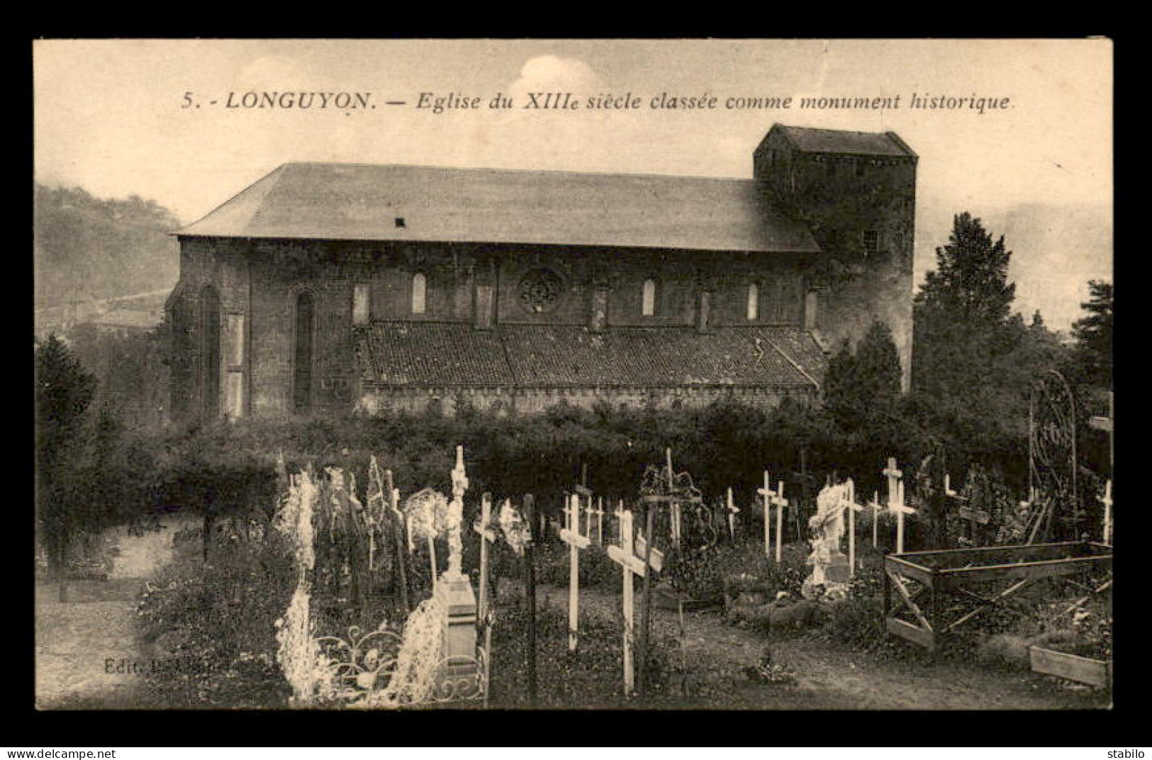 54 - LONGUYON - EGLISE DU XIIIE SIECLE - Longuyon