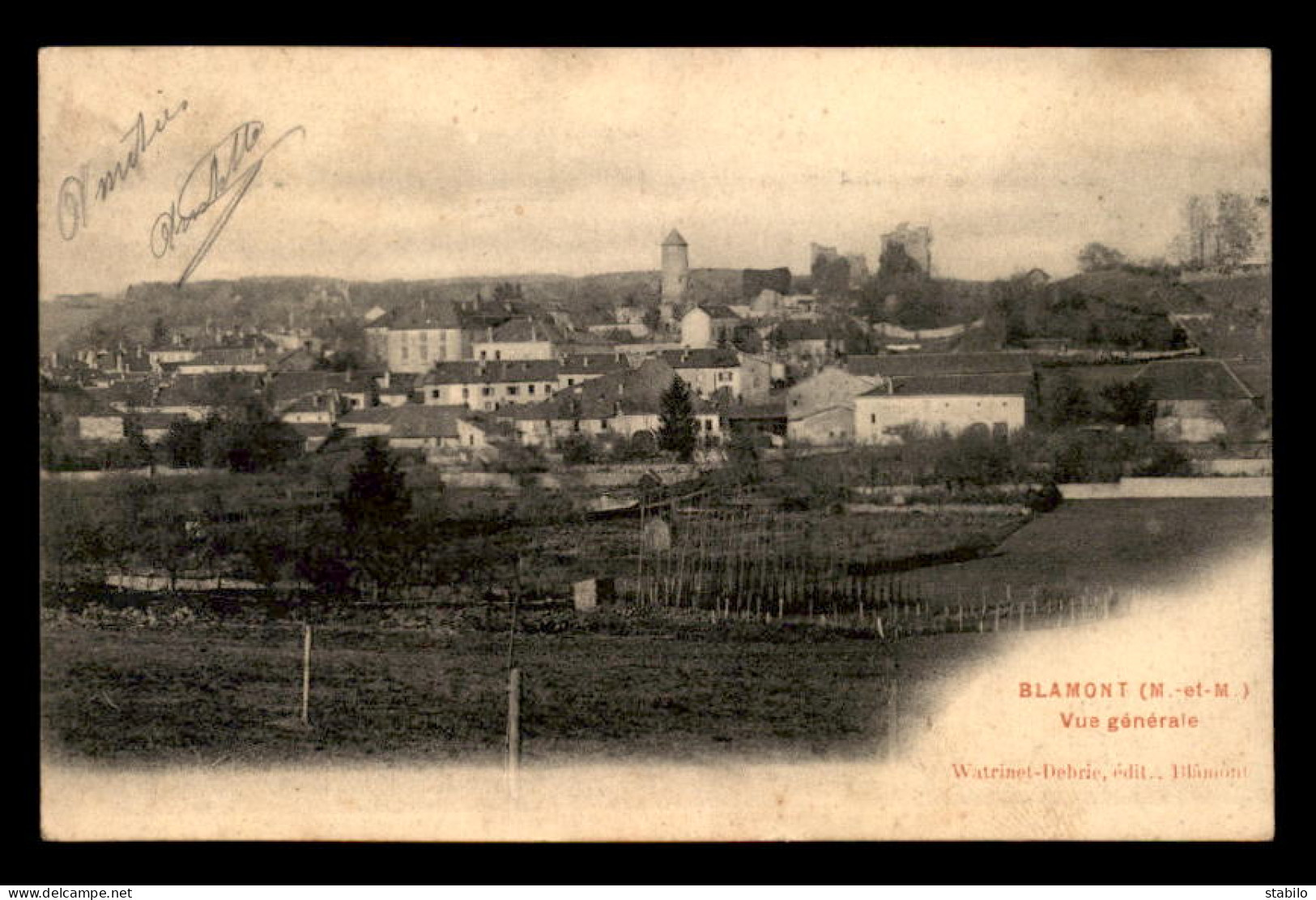 54 - BLAMONT - VUE GENERALE - Blamont