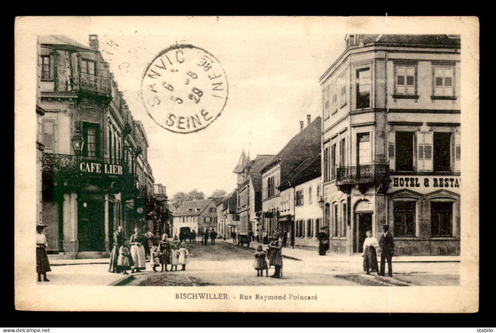 67 - BISCHWILLER - RUE RAYMOND POINCARE - Bischwiller