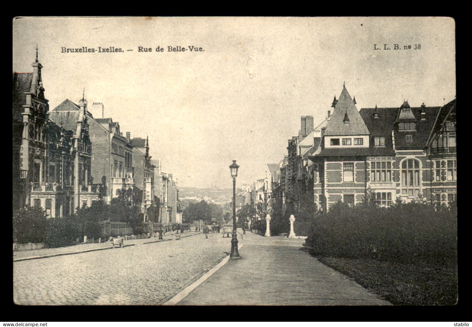 BELGIQUE - BRUXELLES - IXELLES - RUE DE BELLE-VUE - Ixelles - Elsene