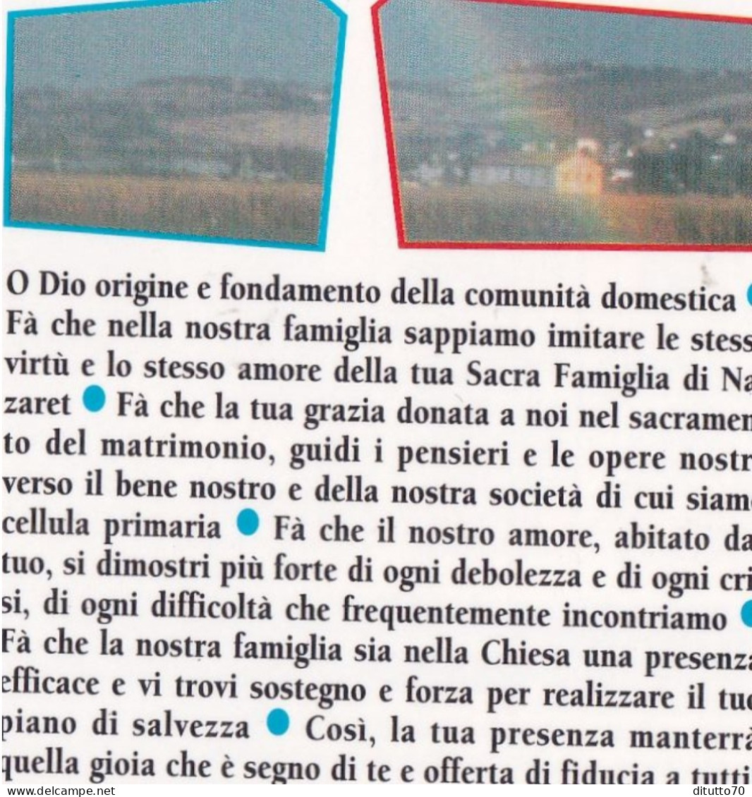 Calendarietto - Santuario S.giuseppe Da Copertino - Osimo - Ancona - Anno 1994 - Petit Format : 1991-00