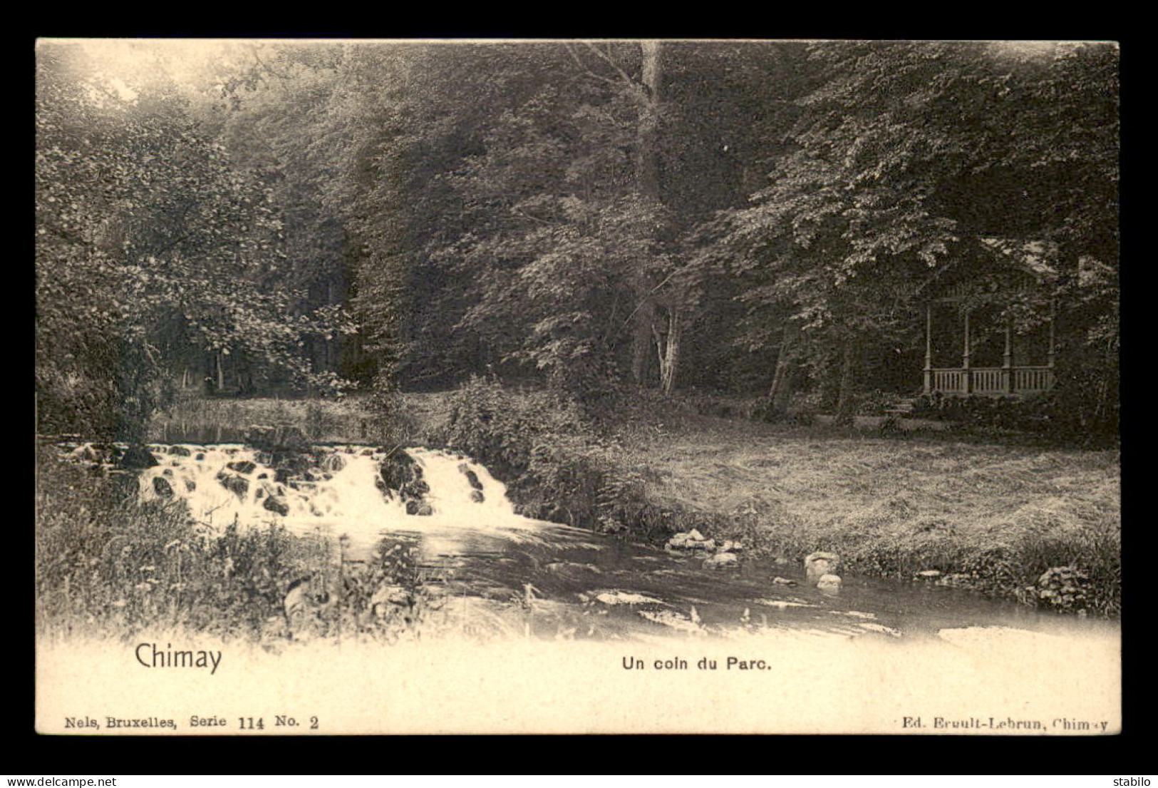 BELGIQUE - CHIMAY - UN COIN DU PARC - Chimay