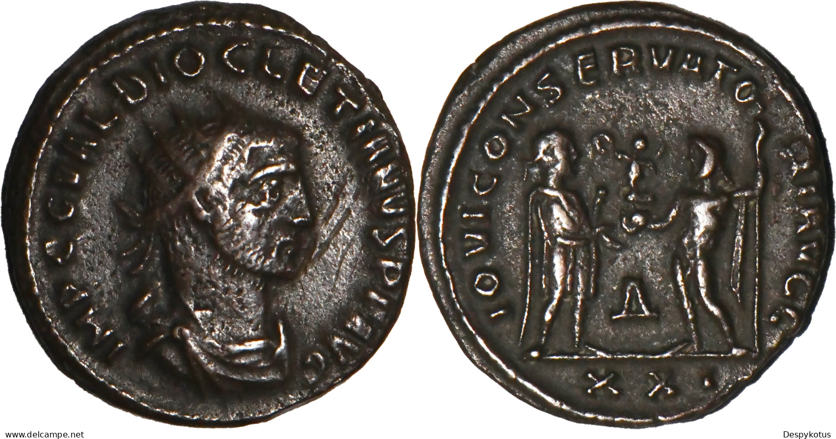 ROME - Aurelianus - DIOCLETIEN - 285 AD - IOVI CONSERVATORI - Antioche - RIC.325 - 19-010 - La Tetrarchía Y Constantino I El Magno (284 / 307)