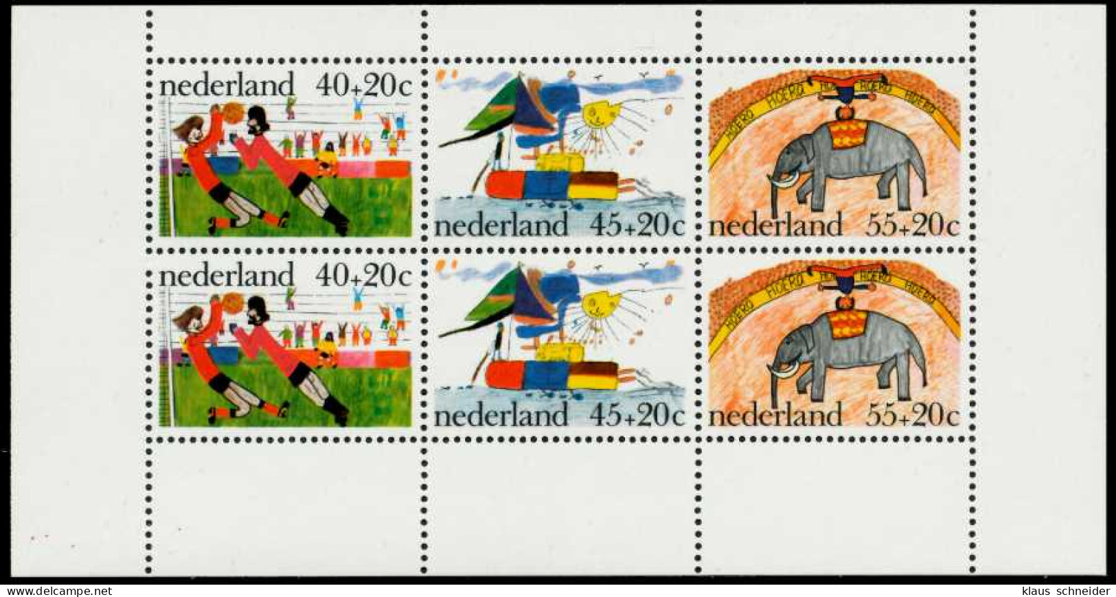 NIEDERLANDE Block 15 Postfrisch S00773A - Bloques