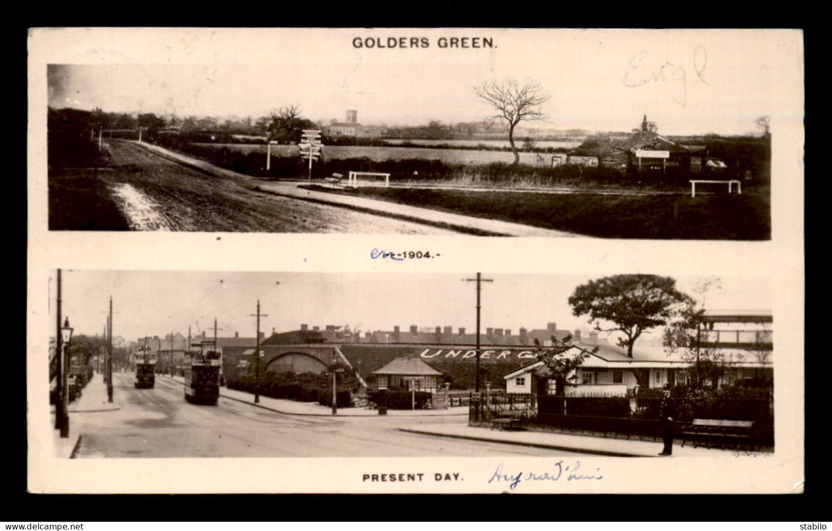 ANGLETERRE - LONDON - GOLDERS GREEN - 1904 - PRESENT DAY - Hampton Court