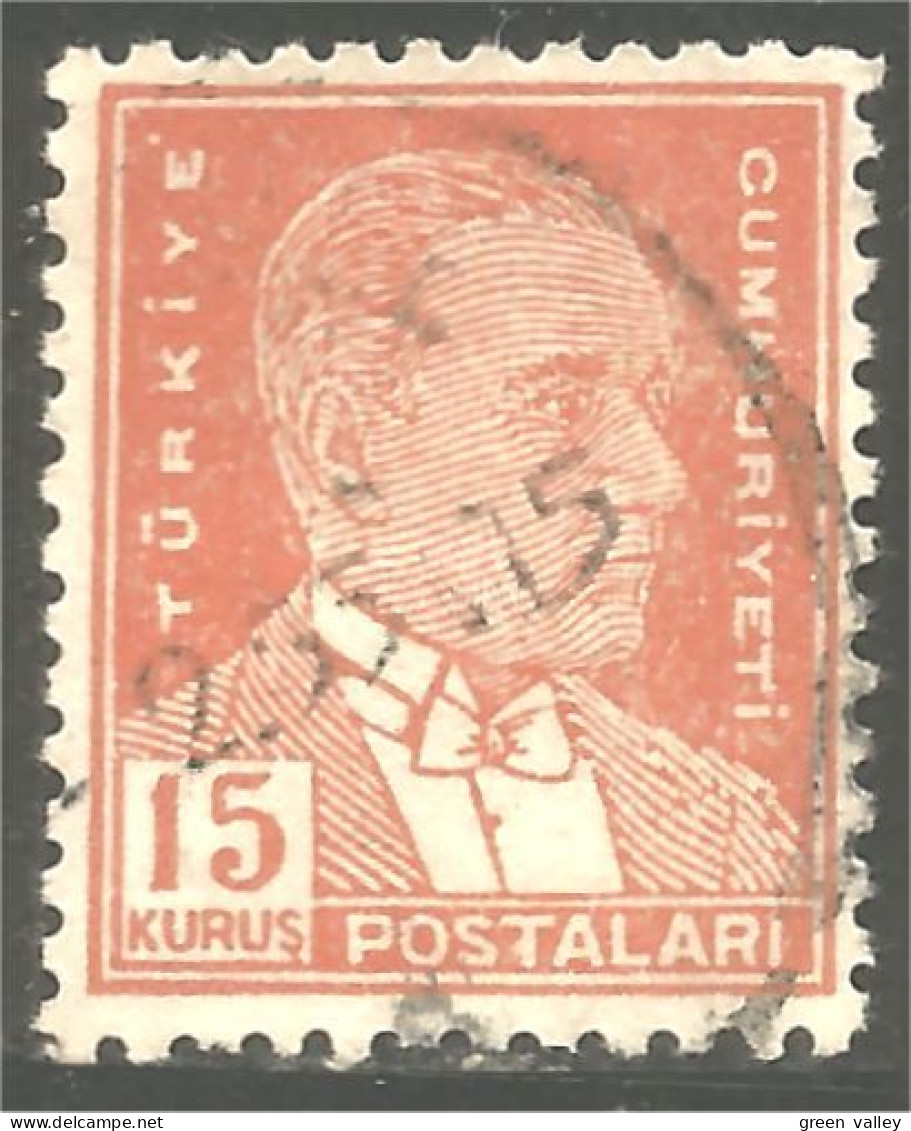 XW03-0001 Turkey 1931 Kemal Ataturk - Gebruikt
