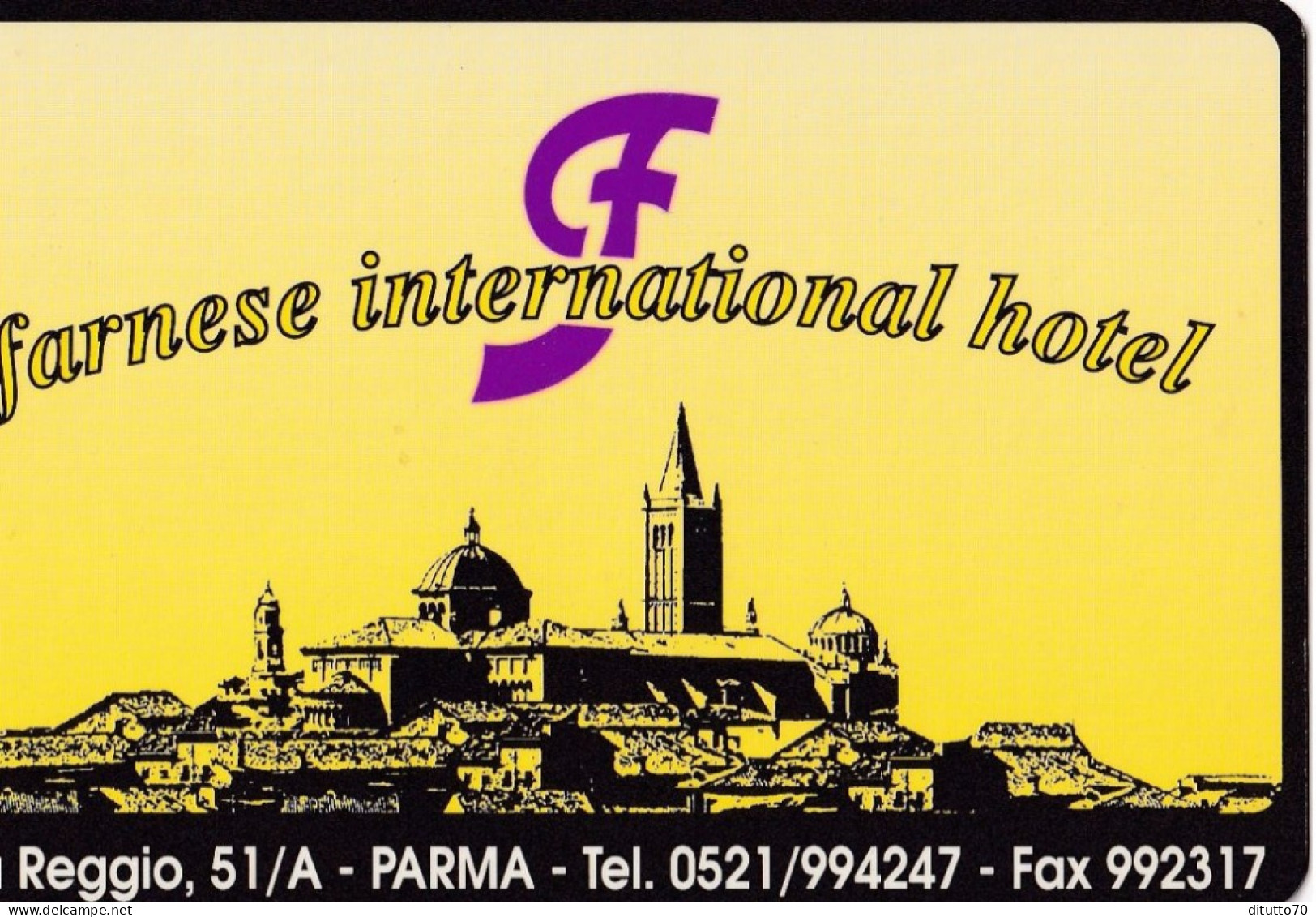 Calendarietto - Farnese Internazional Hotel - Parma - Anno 1994 - Petit Format : 1991-00