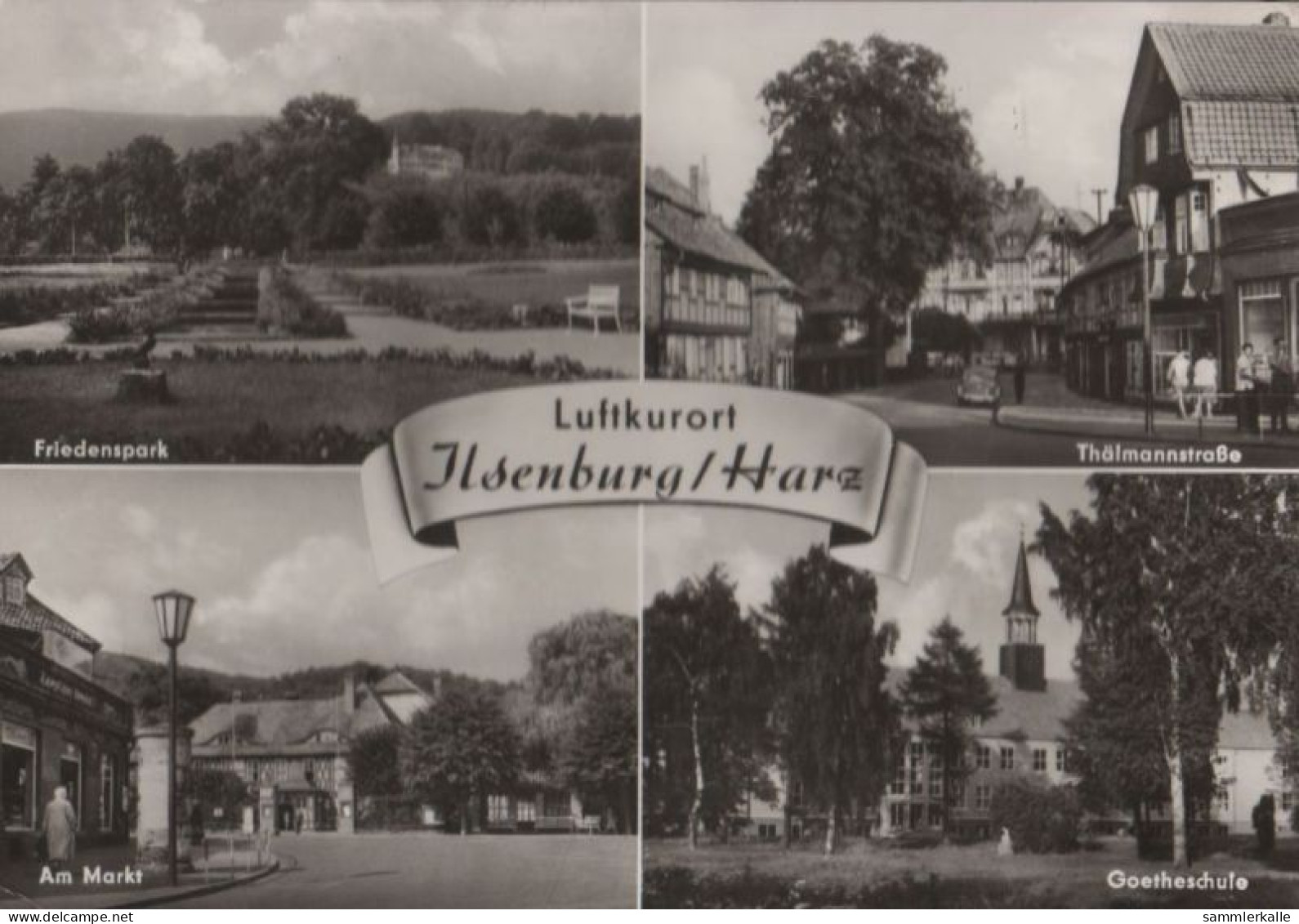 53286 - Ilsenburg - U.a. Goetheschule - 1984 - Ilsenburg