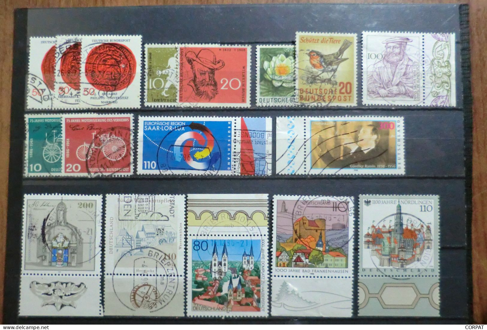 Germany.Lot Of  Used Stamps (8 Photos) - Sammlungen