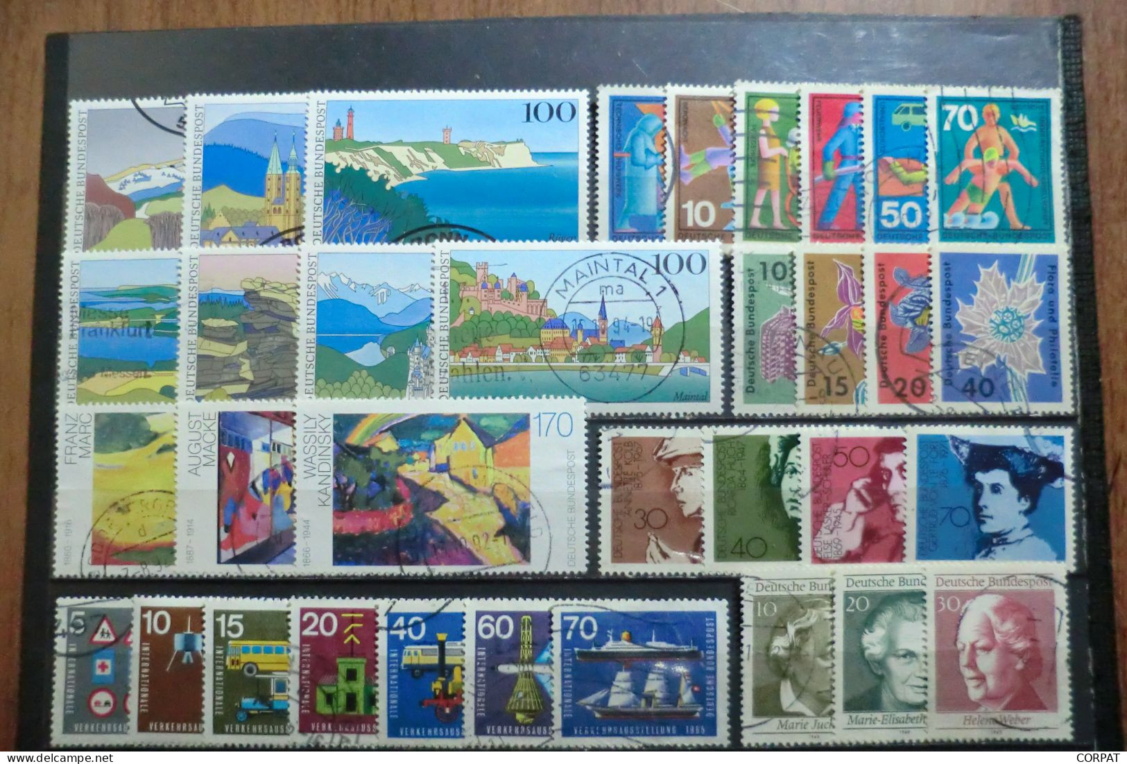 Germany.Lot of  used stamps (8 photos)