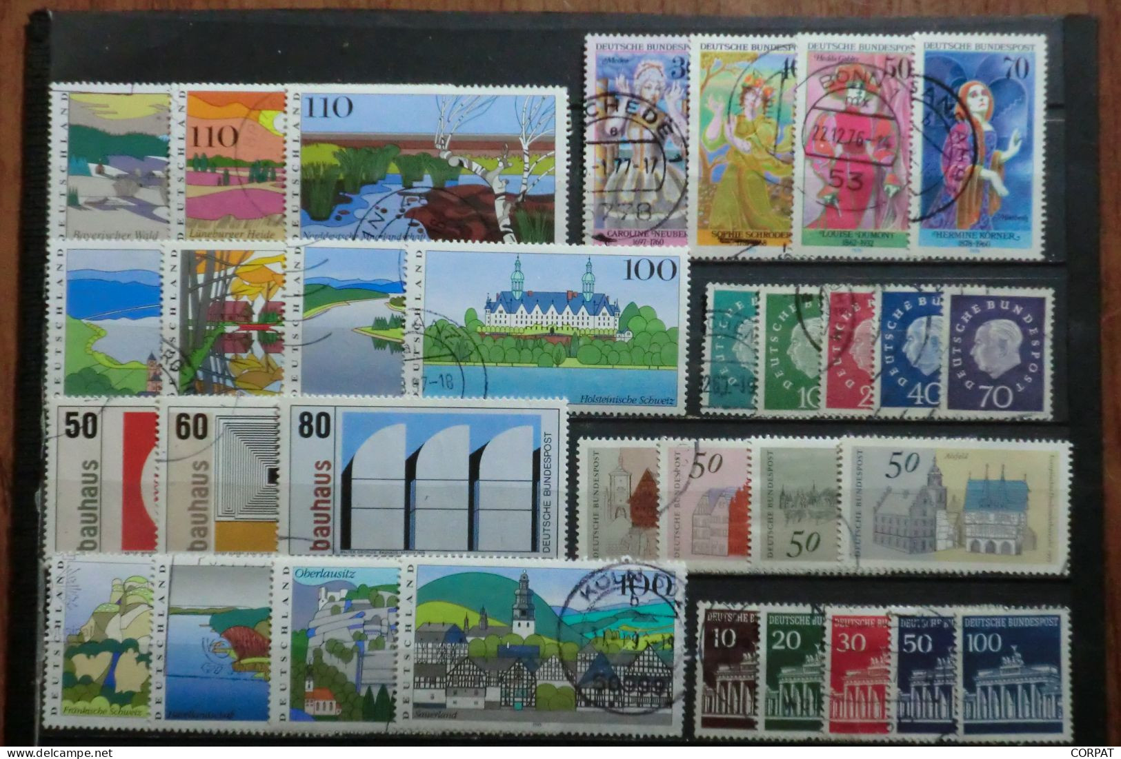 Germany.Lot of  used stamps (8 photos)