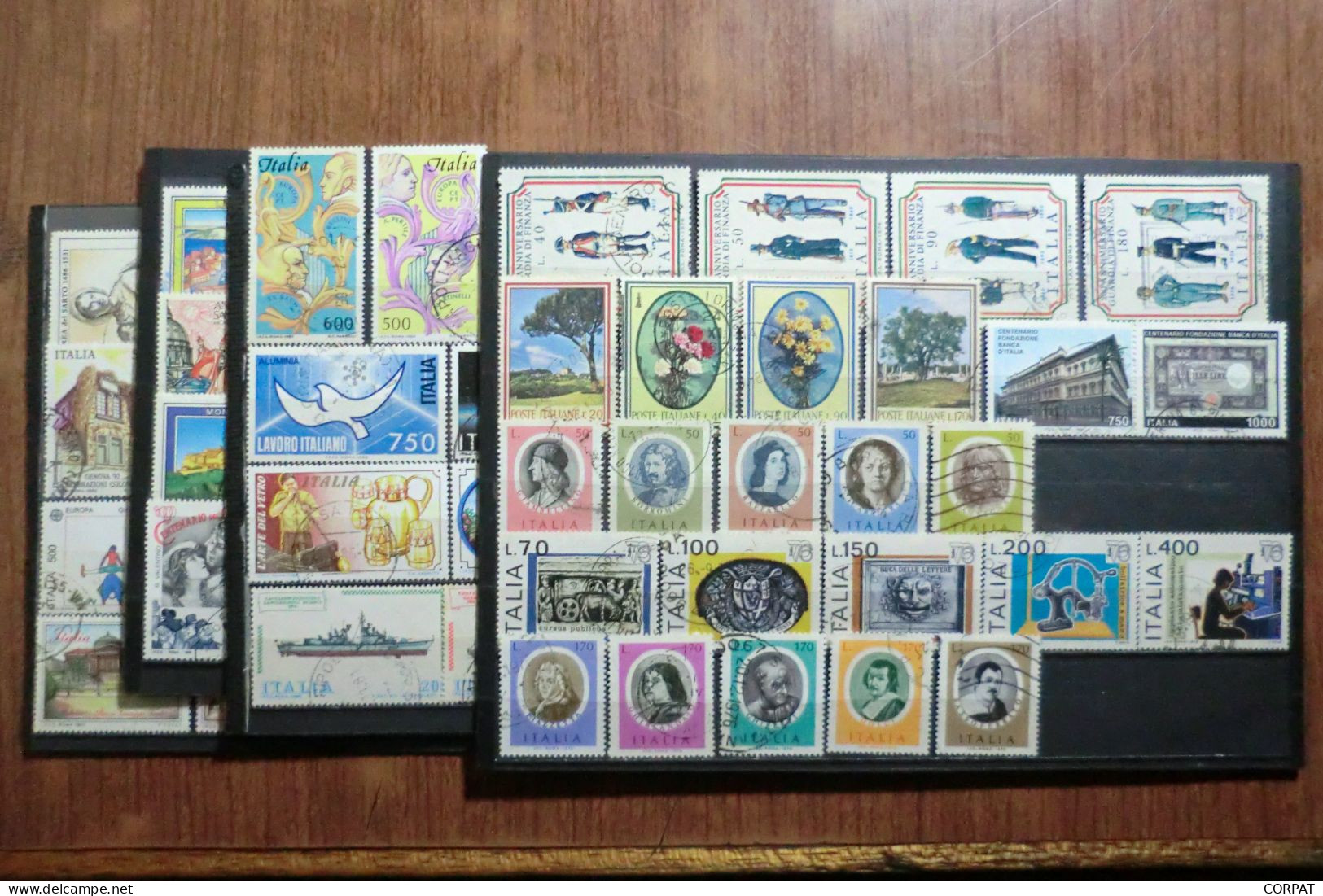 Italy.Lot Of Full Sets Used (9 Photos) - Collections