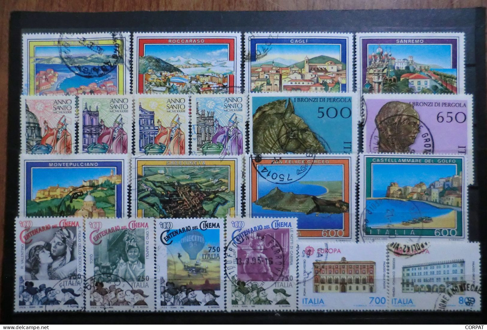 Italy.Lot Of Full Sets Used (9 Photos) - Verzamelingen