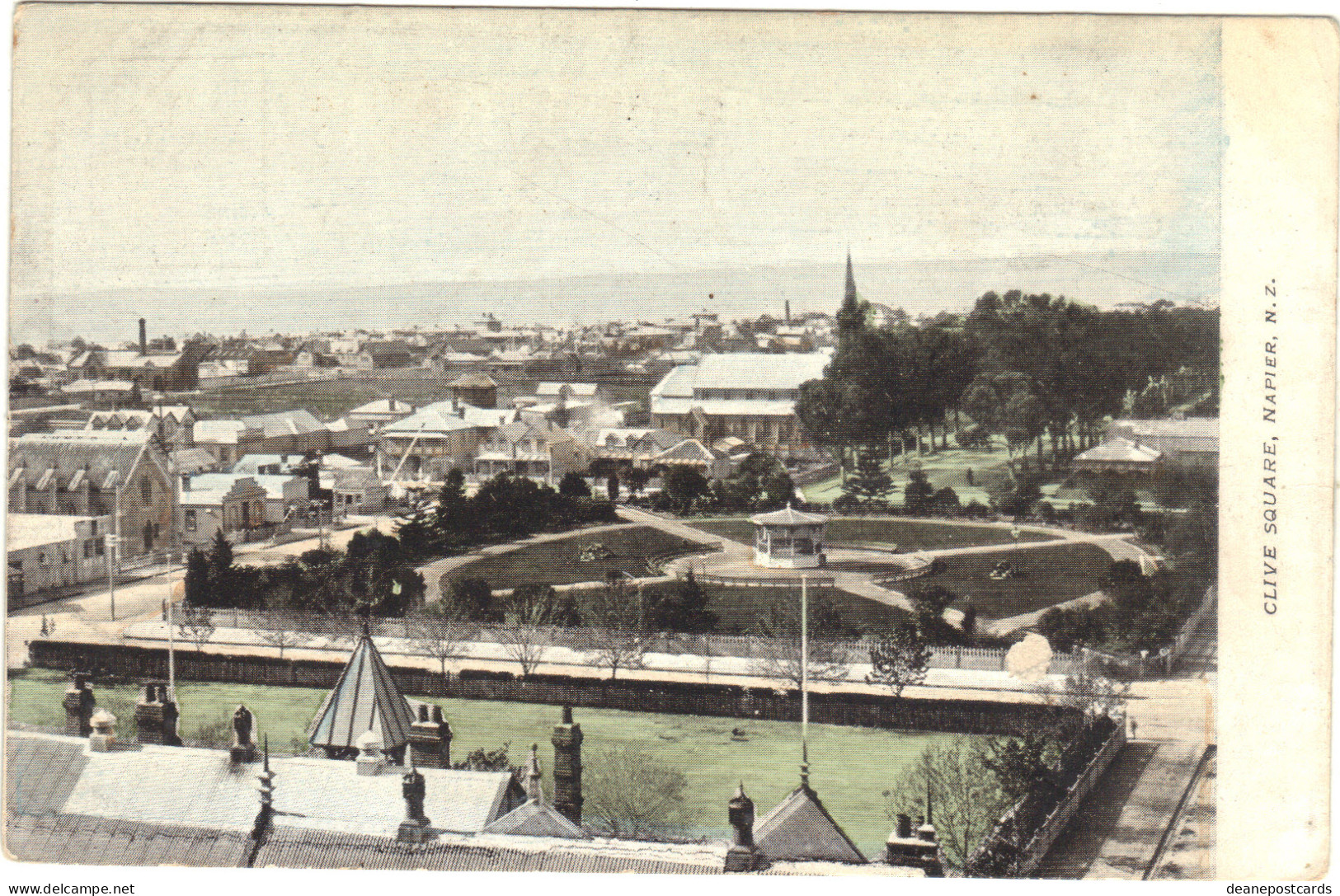 New Zealand - Napier Clive Square, General View - New Zealand