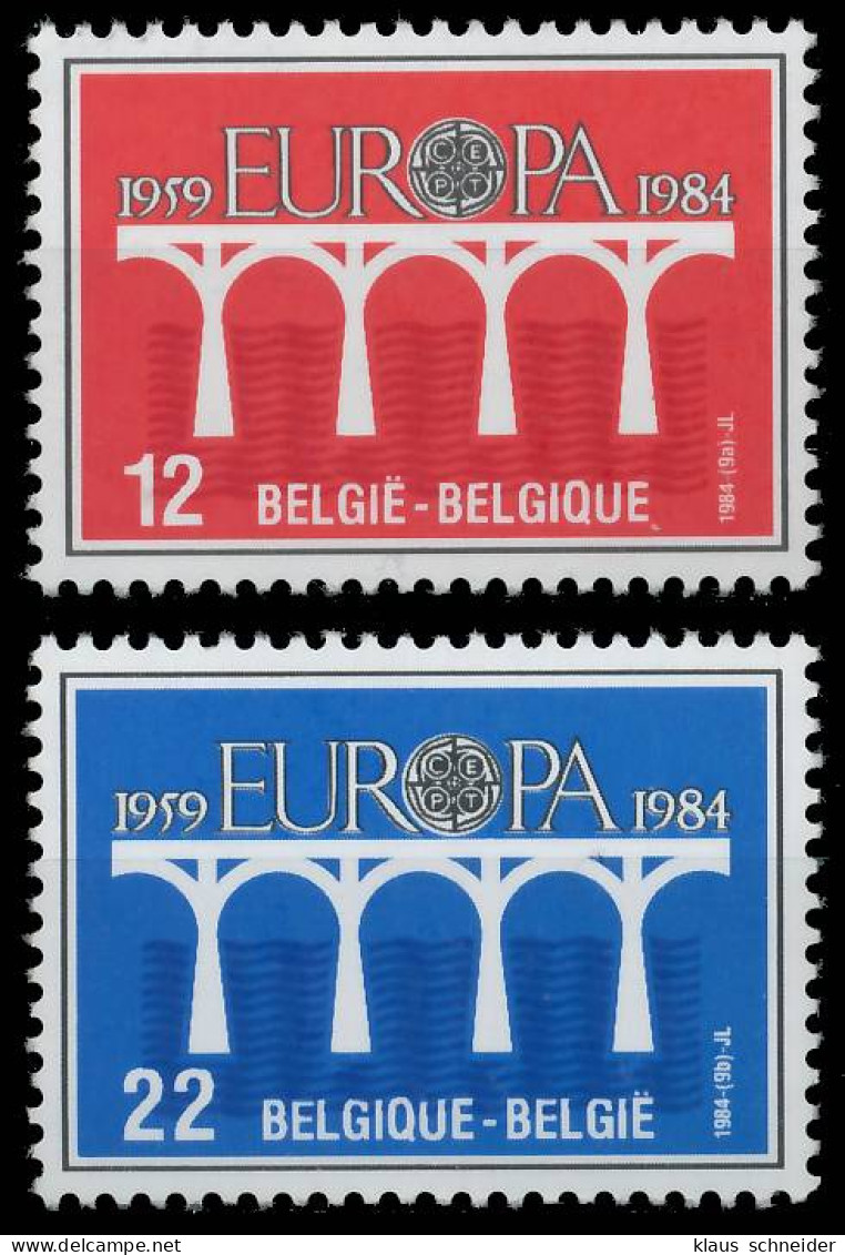 BELGIEN 1984 Nr 2182-2183 Postfrisch X5B93A6 - Unused Stamps