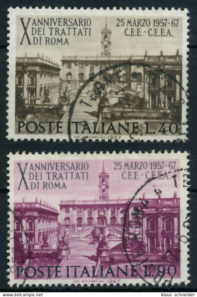 ITALIEN 1967 Nr 1221-1222 Gestempelt X5E0146 - 1961-70: Used