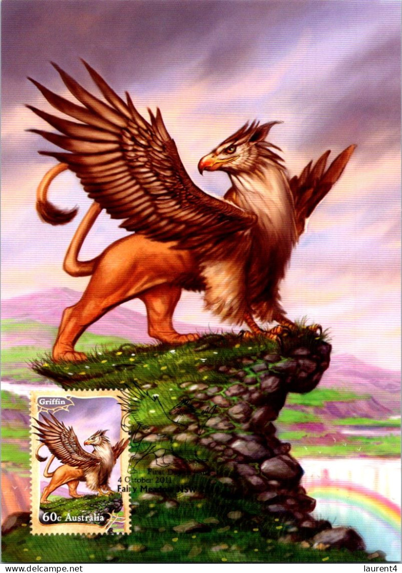 4-4-2024 (1 Z 5) Australia (maxicard) Griffin (if No Purchase This Item WILL NOT Be Re-listed For Sale) - Cartes-Maximum (CM)