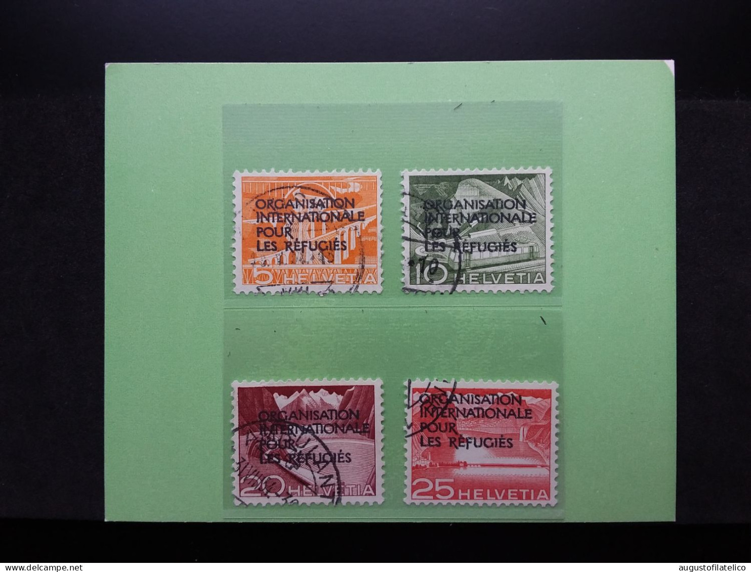 SVIZZERA - Francobolli Di Servizio 1950 - Incompleta - Timbrati + Spese Postali - Used Stamps