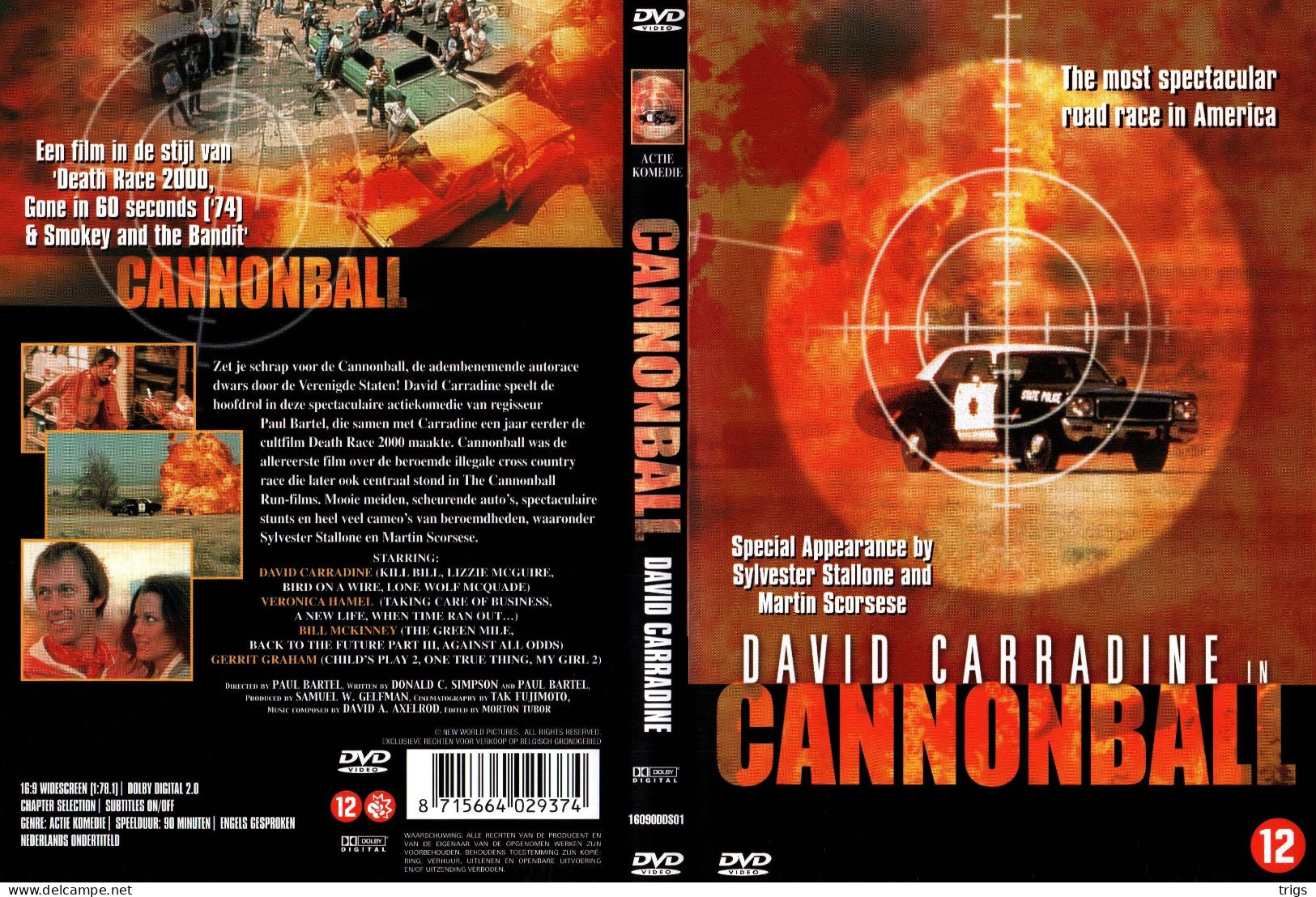 DVD - Cannonball - Comédie