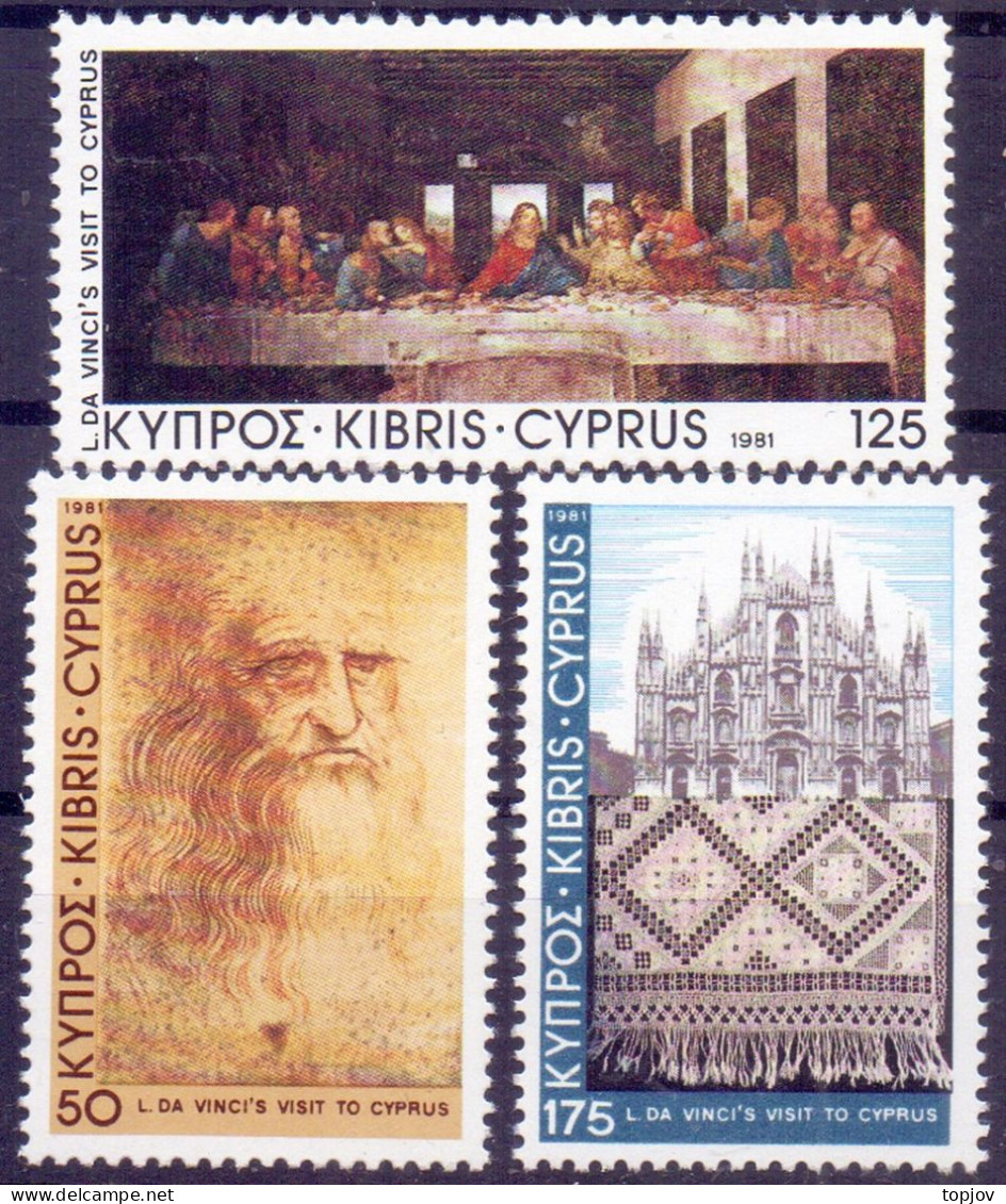 CYPRUS -  DA VINCI VISIT - **MNH - 1981 - Archäologie
