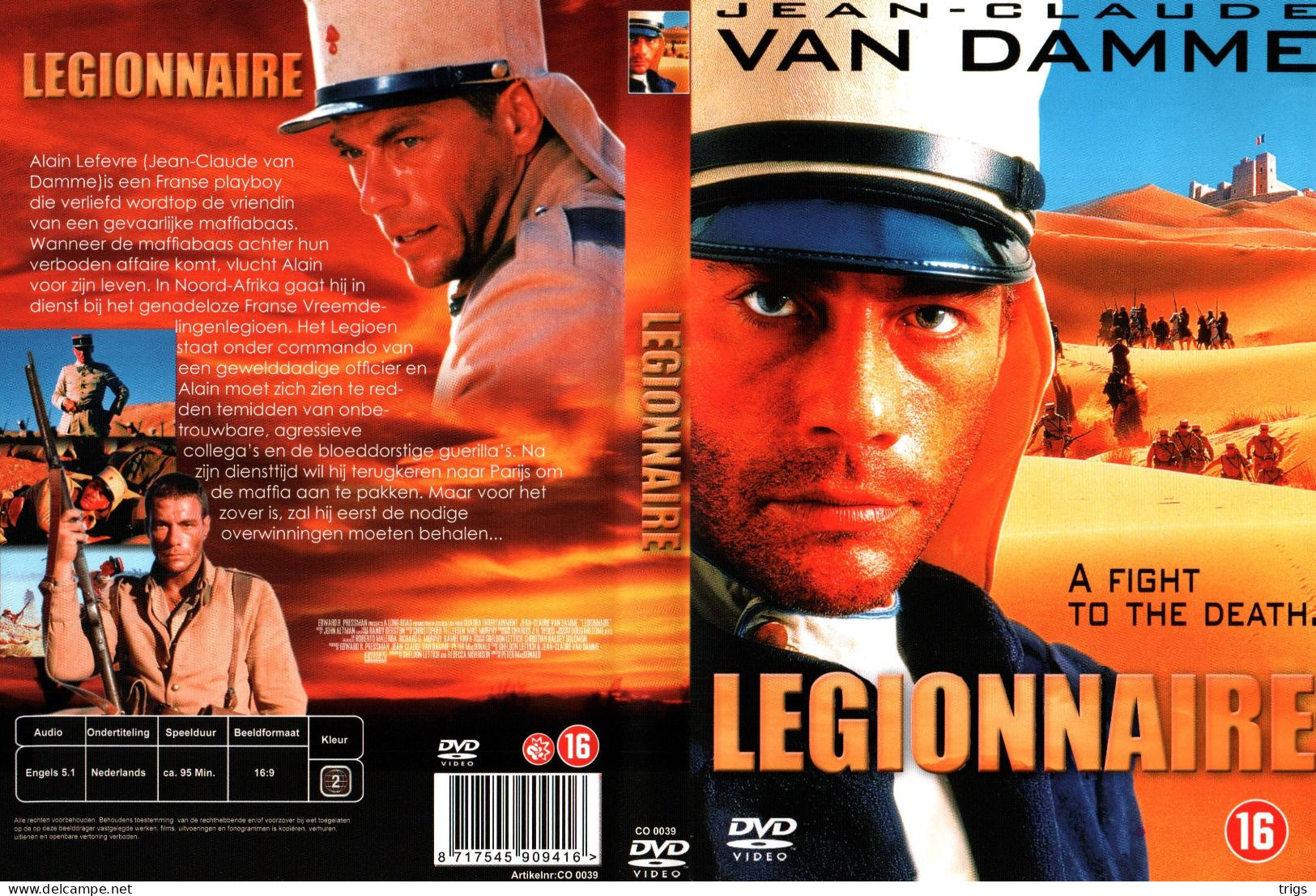 DVD - Legionnaire - Action, Aventure