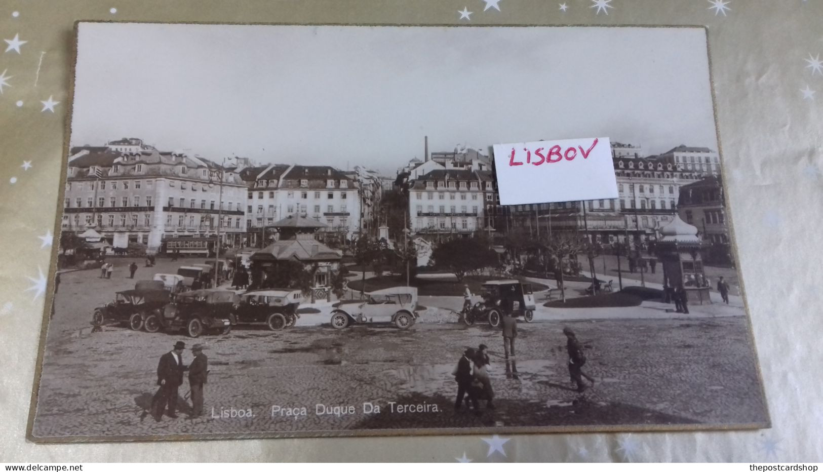 LISBOA - Praça D. Duque Da Terceira. Carte Postale UNUSED - Lisboa