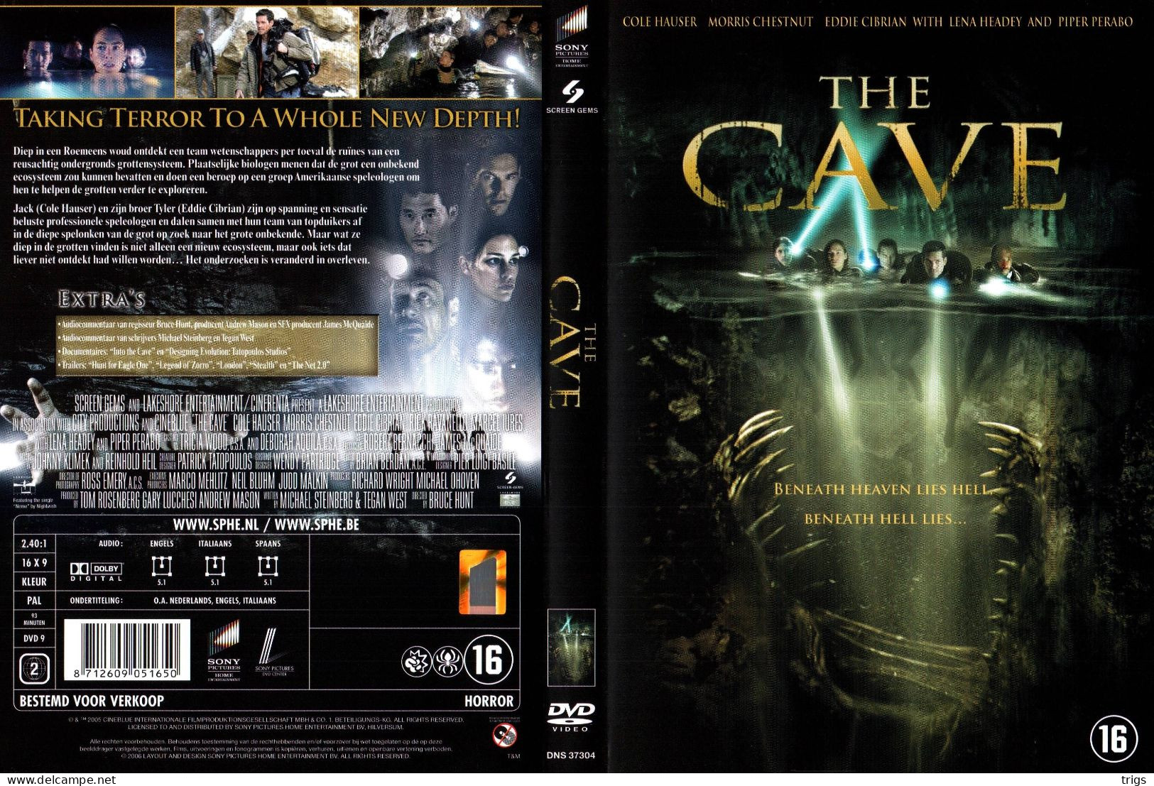 DVD - The Cave - Horror