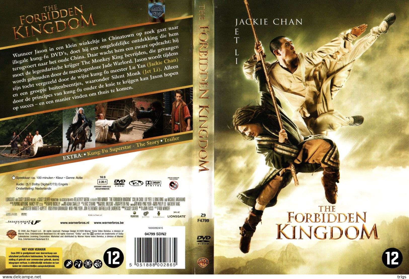 DVD - The Forbidden Kingdom - Acción, Aventura