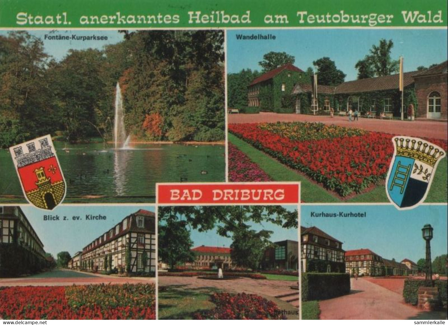 89859 - Bad Driburg - U.a. Wandelhalle - Ca. 1980 - Bad Driburg