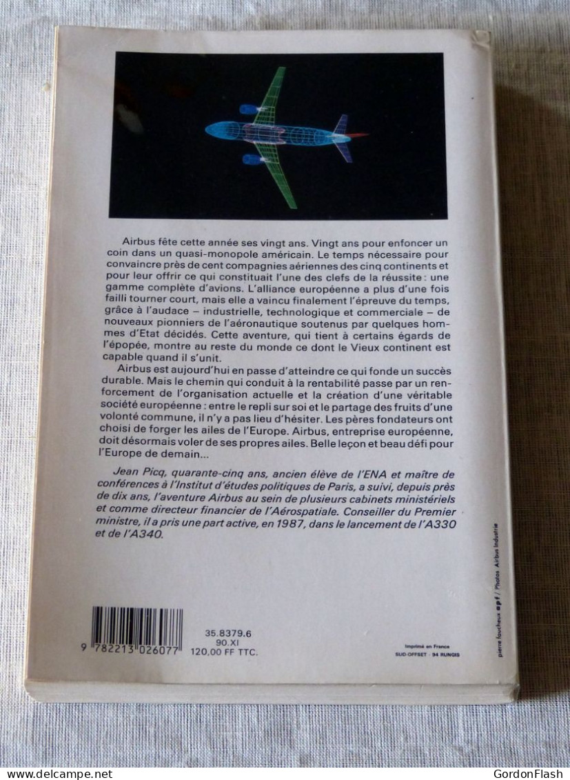 Livre : Les Ailes De L'Europe - L'aventure De L'Airbus - Vliegtuig