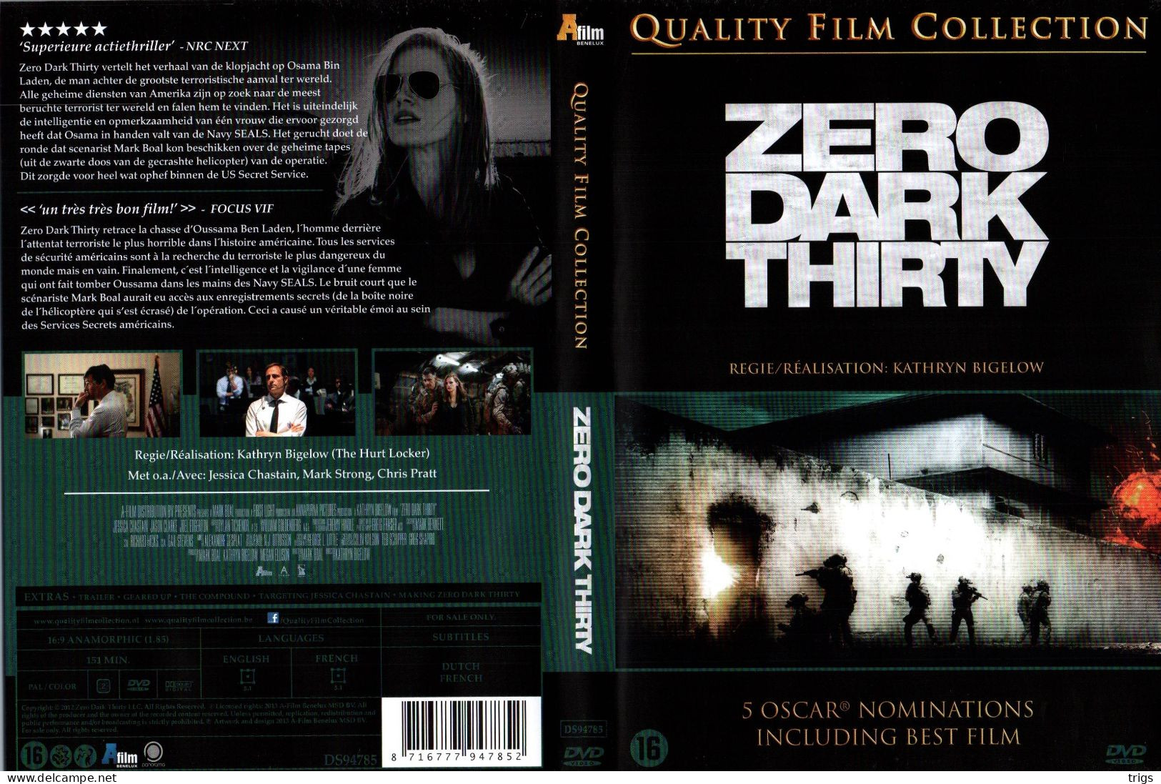 DVD - Zero Dark Thirty - Dramma