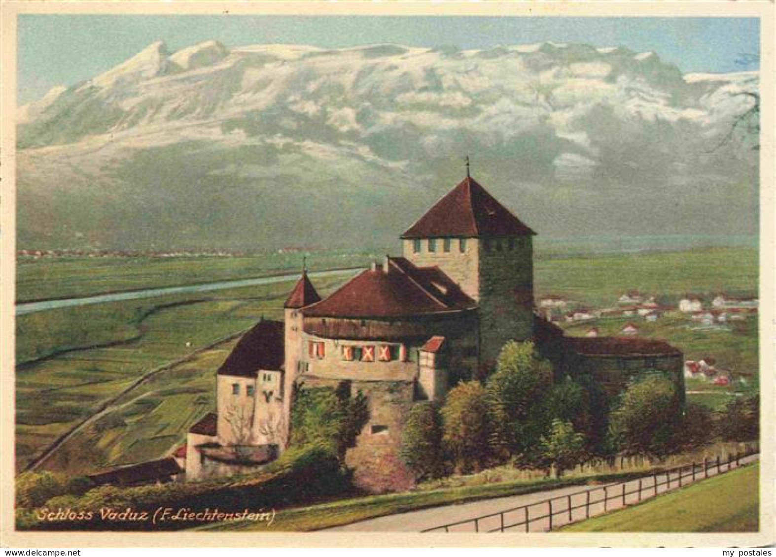 73969241 Liechtenstein_Fuerstentum Schloss Vaduz - Liechtenstein