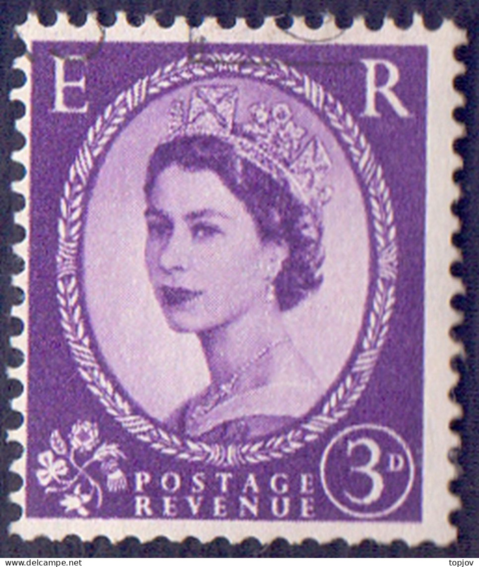 UK - QEII  INVERT Wmk. - O - 1960 - Gebruikt