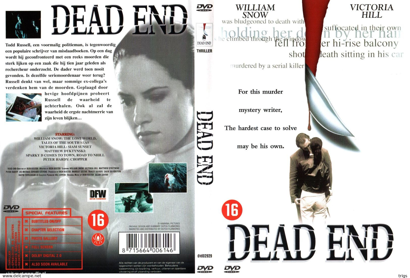 DVD - Dead End - Polizieschi