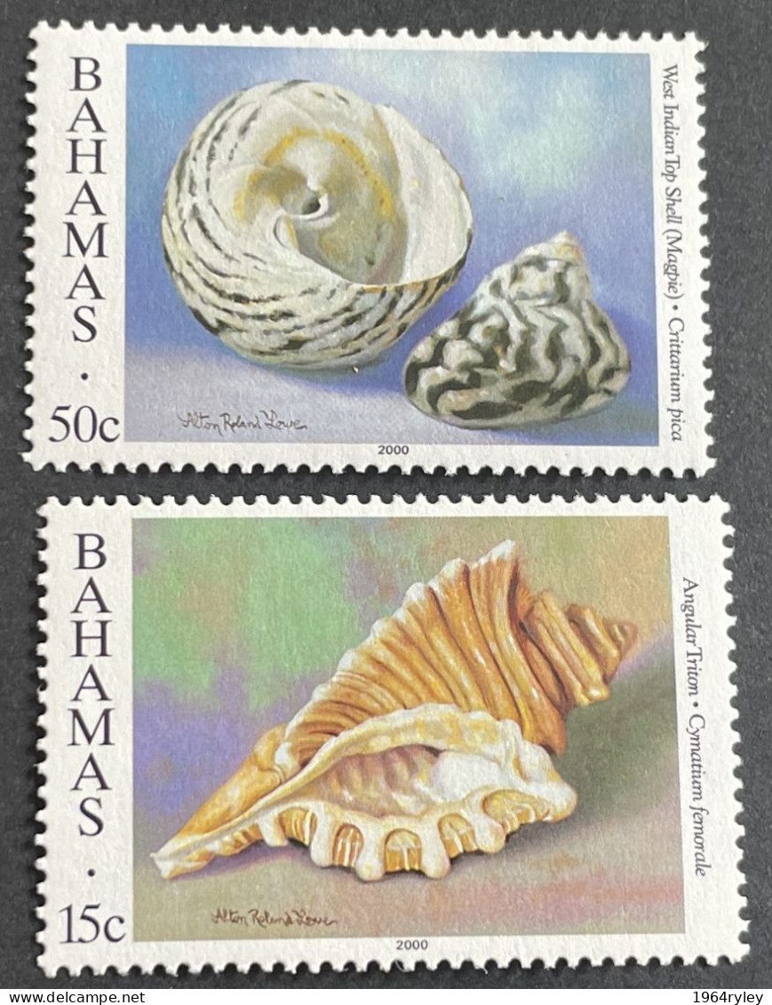 BAHAMAS - MNH** - 2000 - # Shells - Bahama's (1973-...)