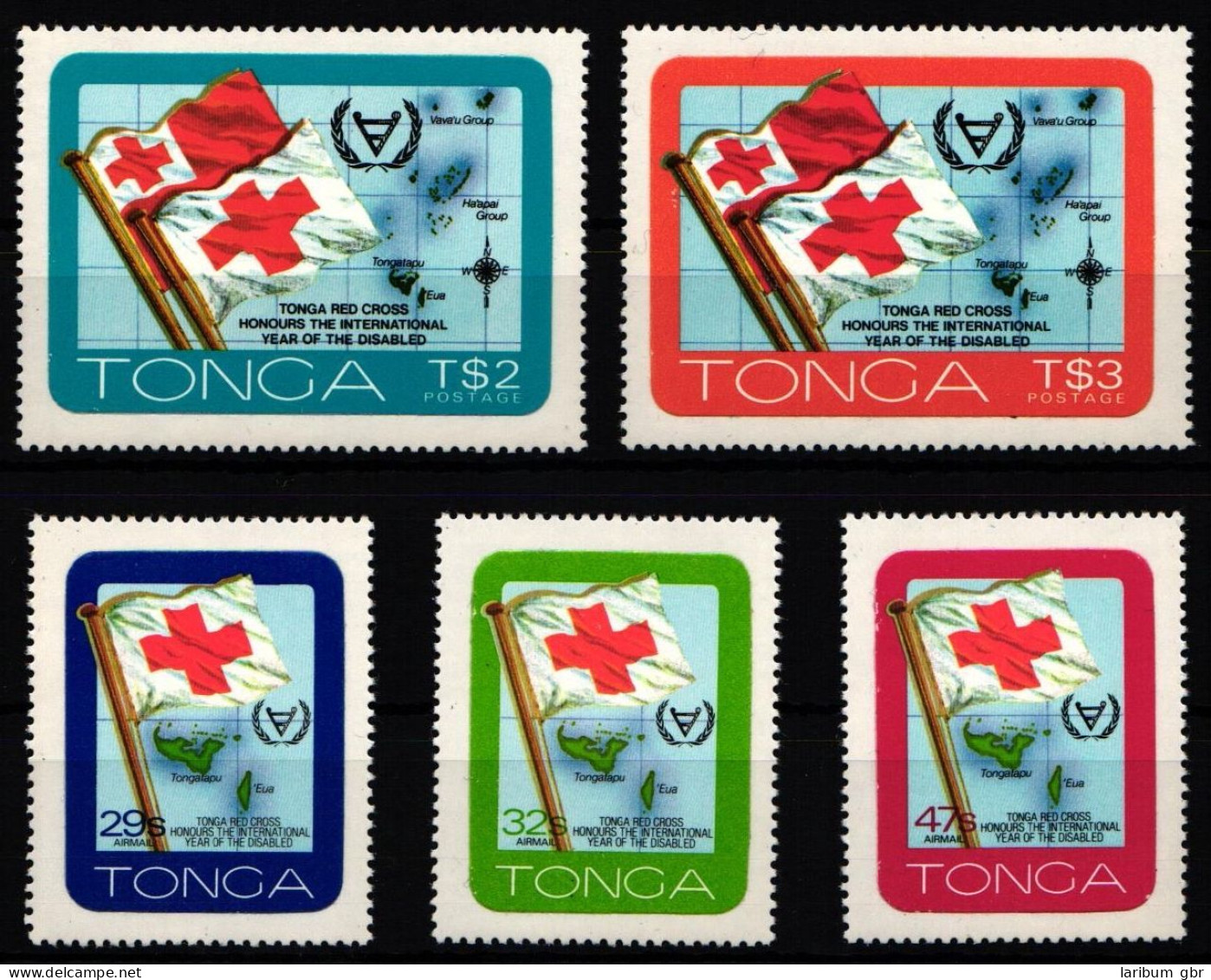 Tonga 781-785 Postfrisch #JQ539 - Tonga (1970-...)
