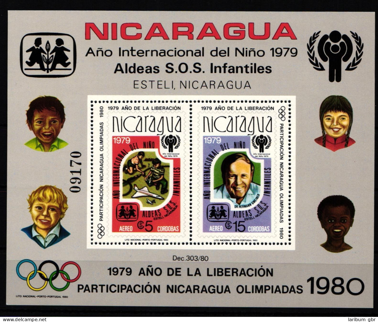 Nicaragua Block 110 Postfrisch #JQ532 - Nicaragua