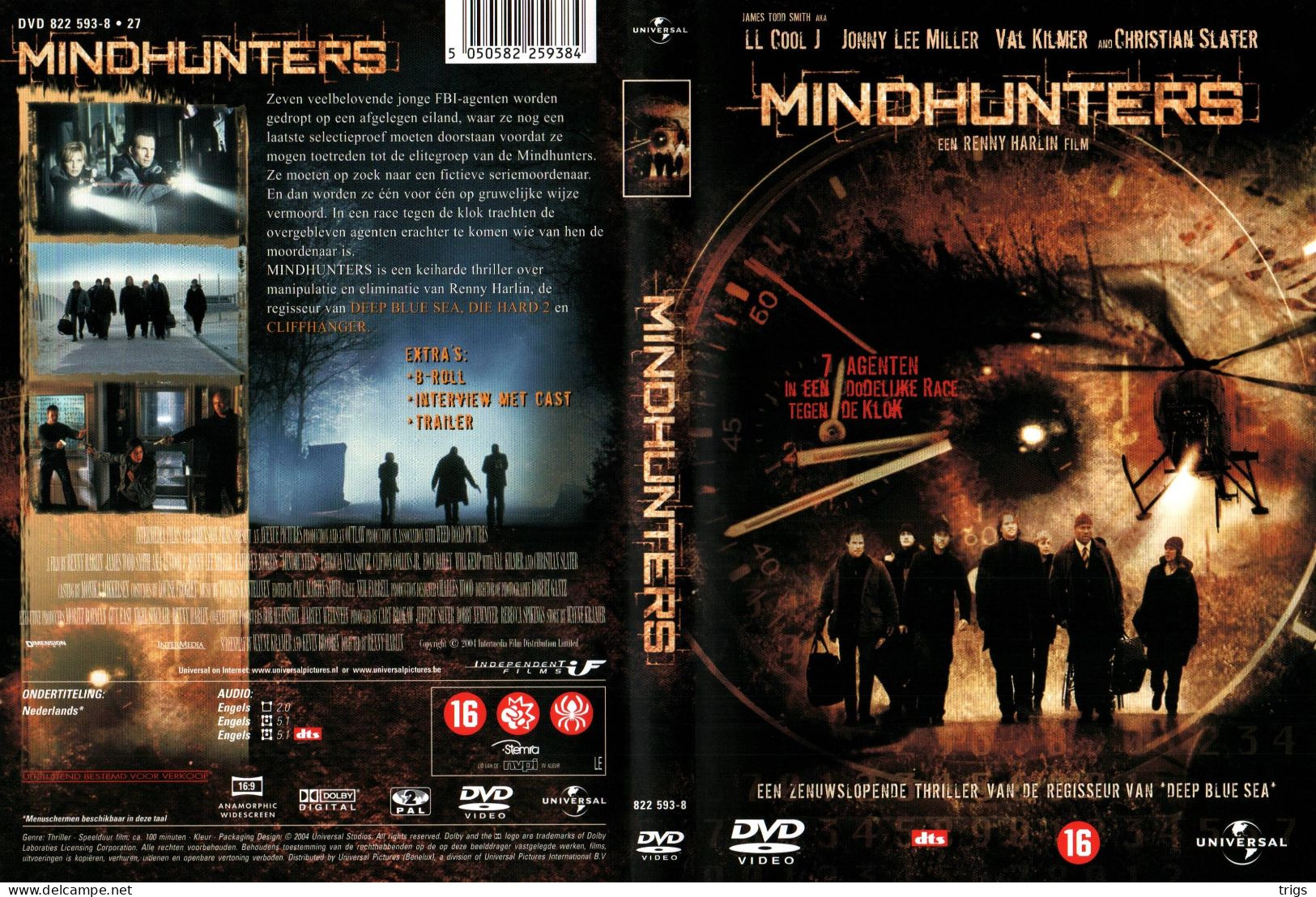 DVD - Mindhunters - Policiers