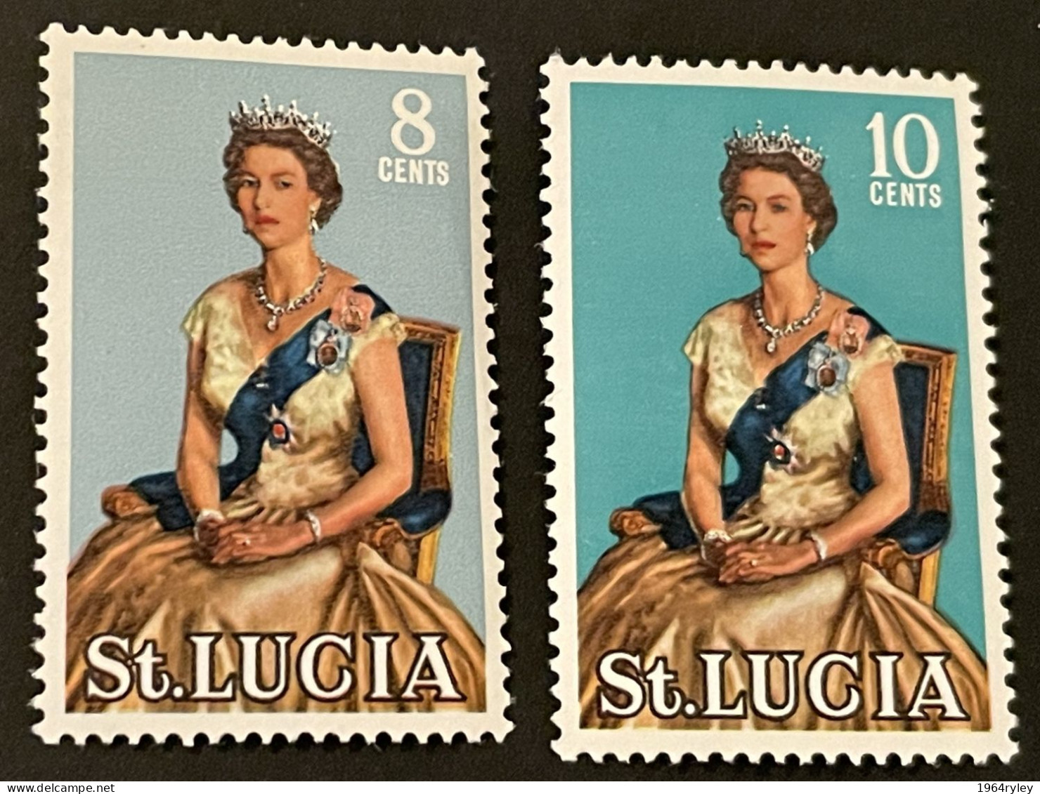 ST. LUCIA - MNH** - 1964 - # 180/193   10 VALUES - St.Lucia (1979-...)